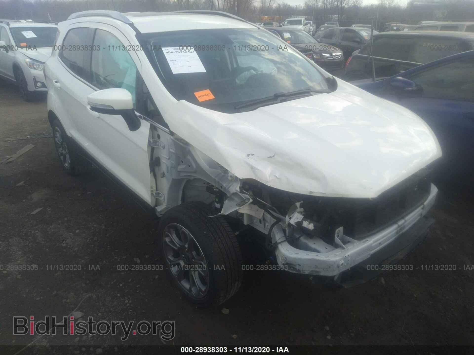 Photo MAJ6S3KL3LC329863 - FORD ECOSPORT 2020