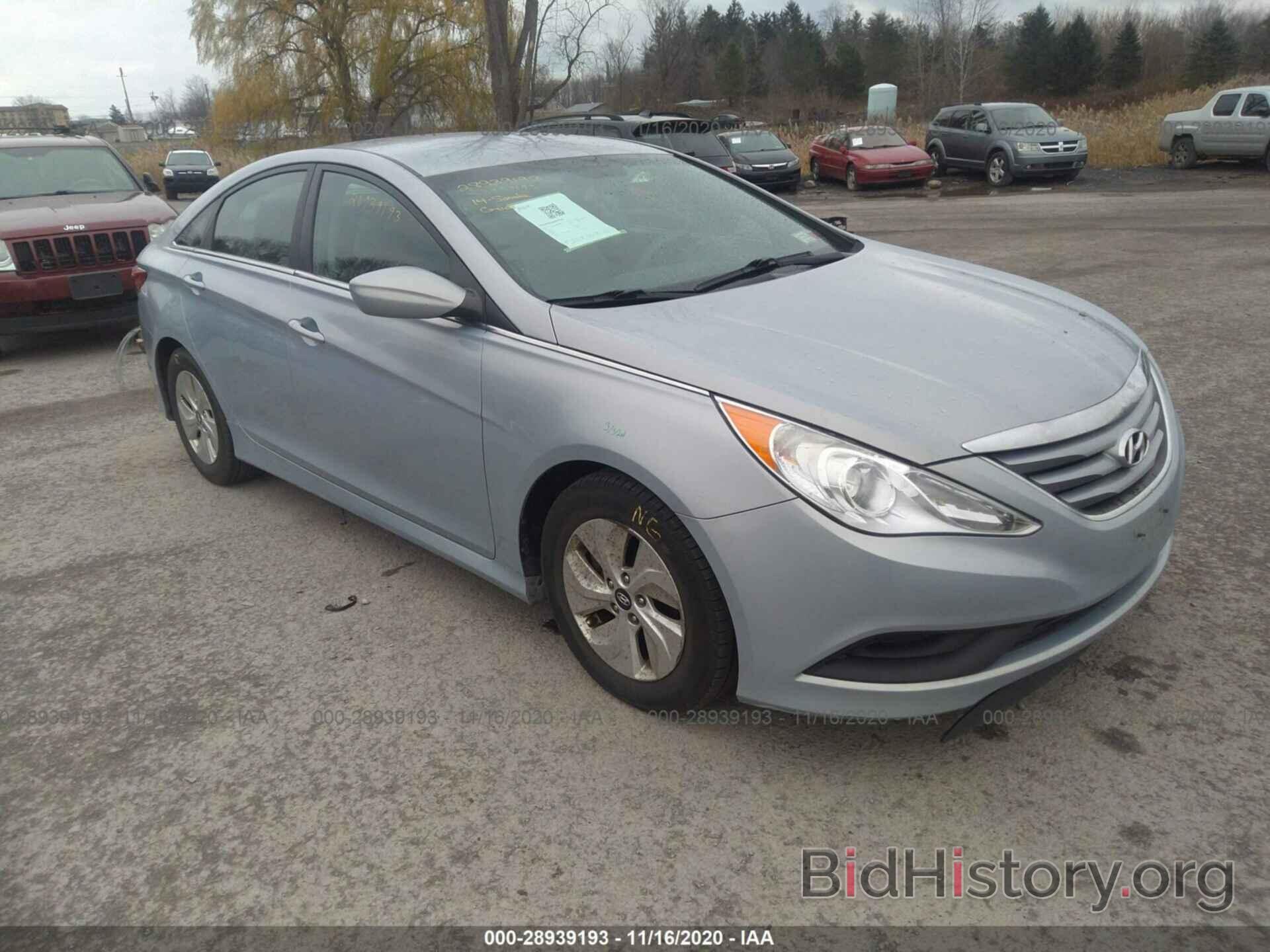 Photo 5NPEB4AC7EH829707 - HYUNDAI SONATA 2014