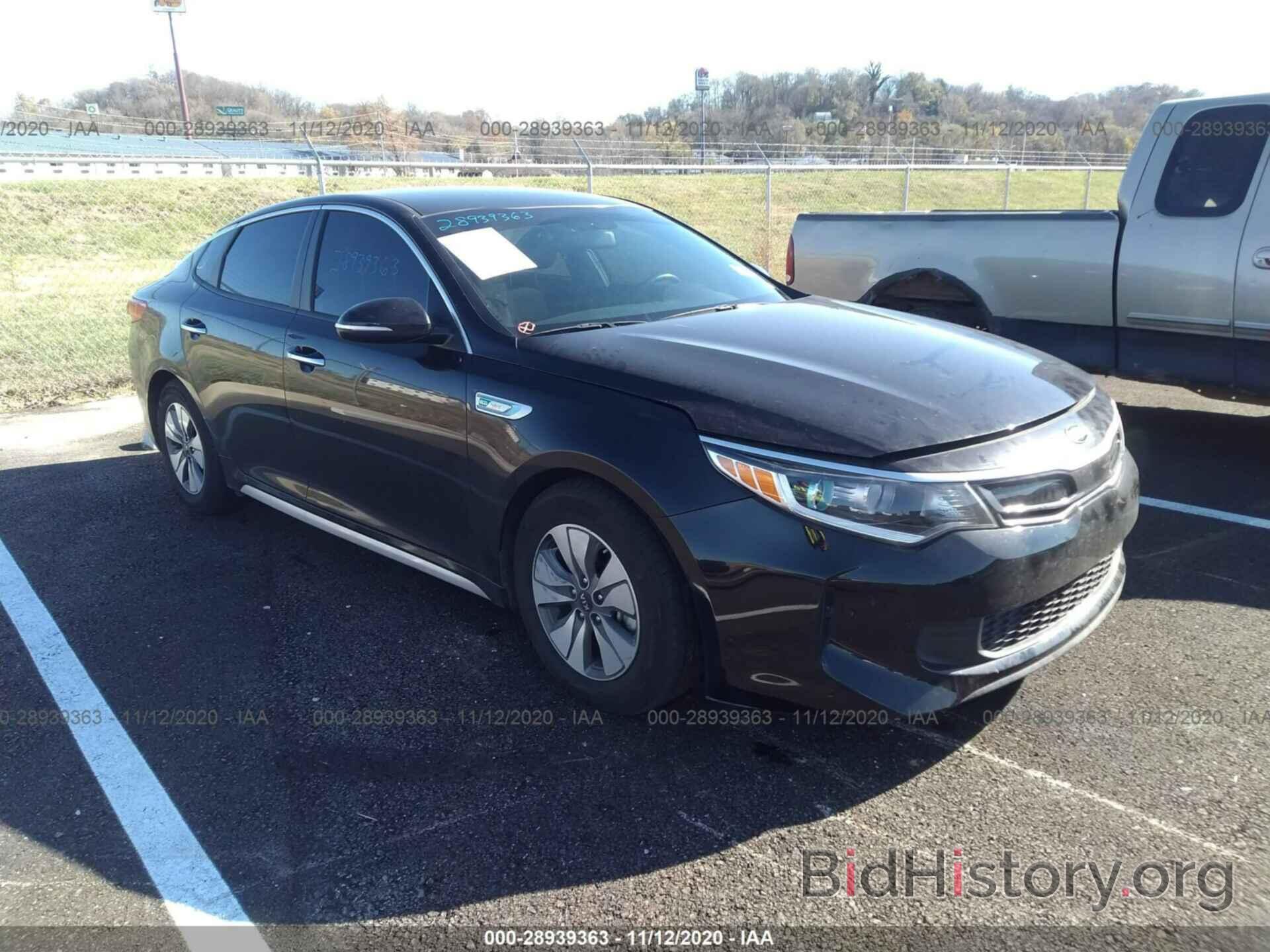 Photo KNAGT4LC4H5005880 - KIA OPTIMA HYBRID 2017