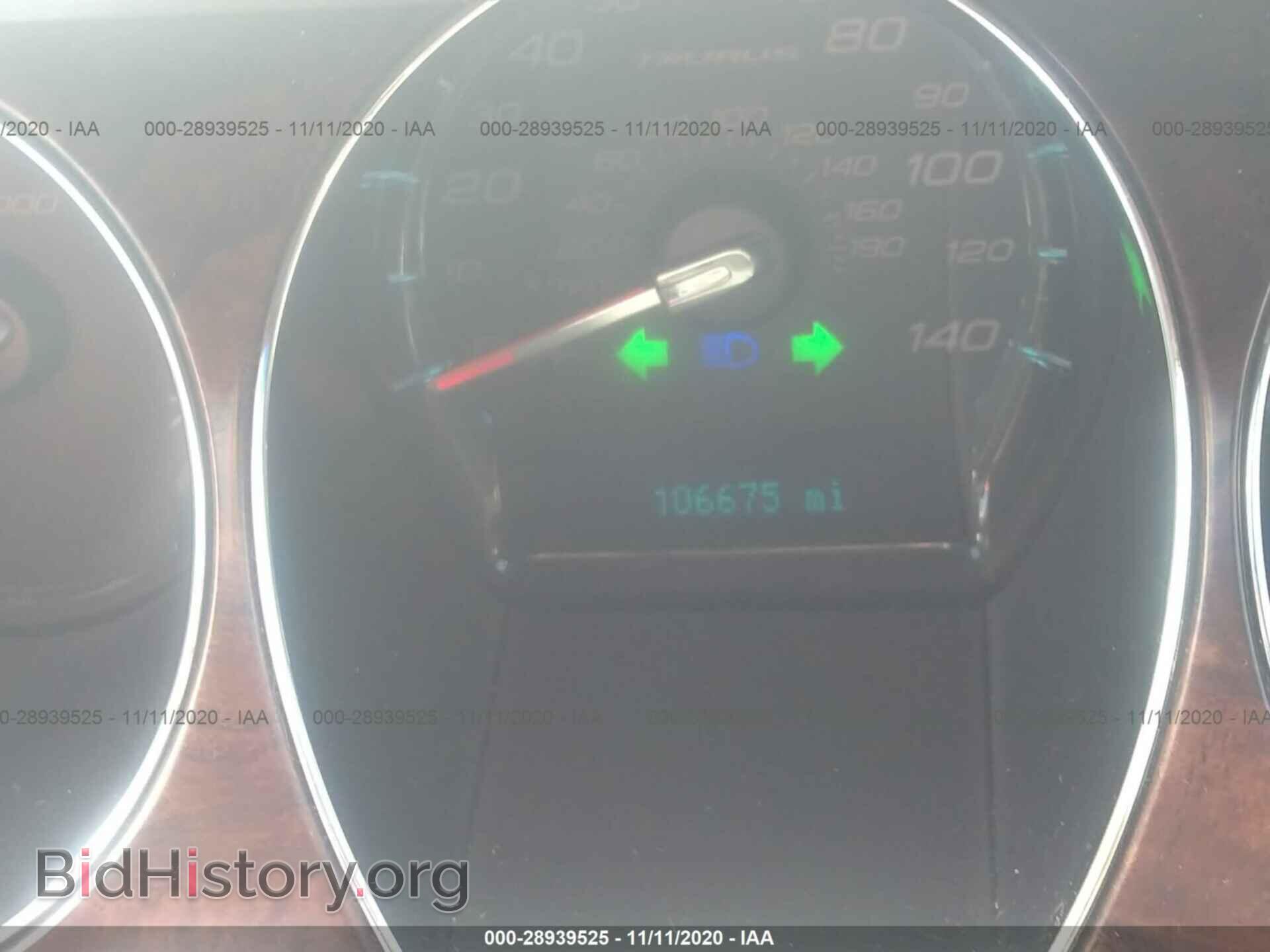 2011 FORD TAURUS - VIN: 1FAHP2FWXBG132107 - Фото 7
