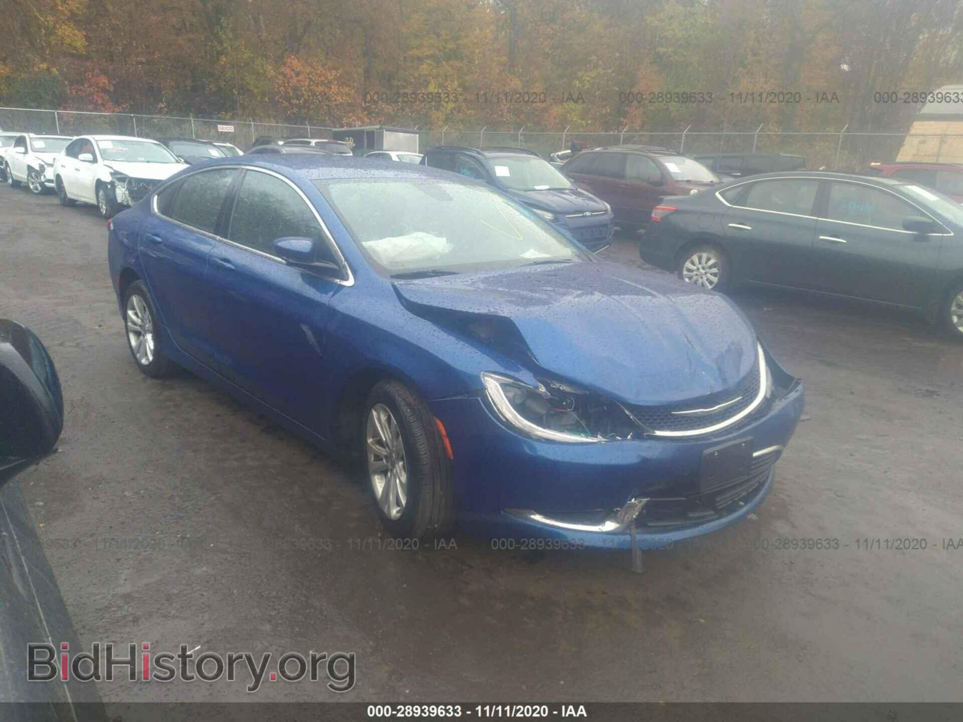 Photo 1C3CCCAB3FN561394 - CHRYSLER 200 2015