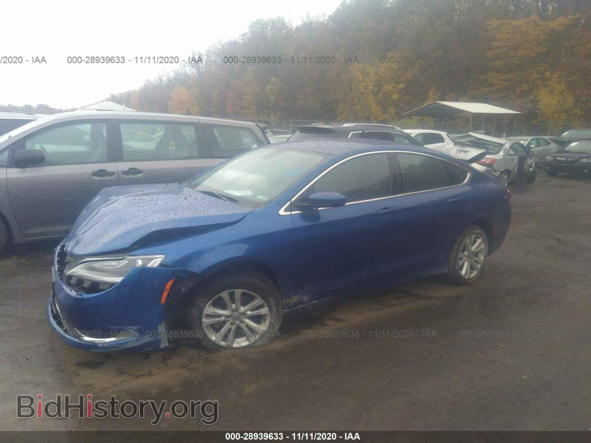 2015 CHRYSLER 200 - VIN: 1C3CCCAB3FN561394 - Фото 2
