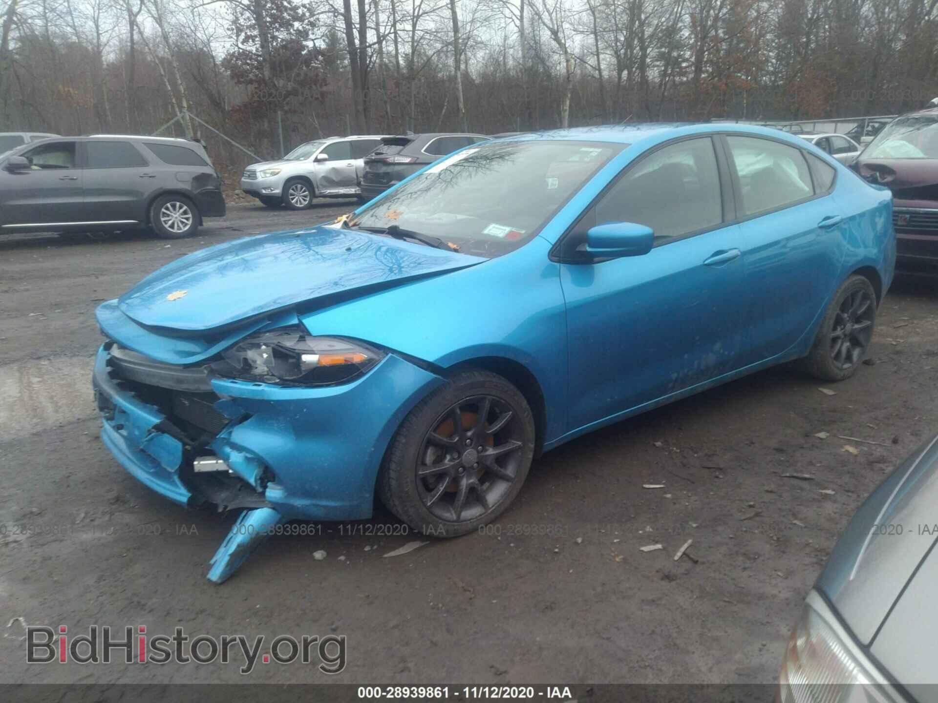 2016 DODGE DART - VIN: 1C3CDFFA1GD821443 - Фото 2