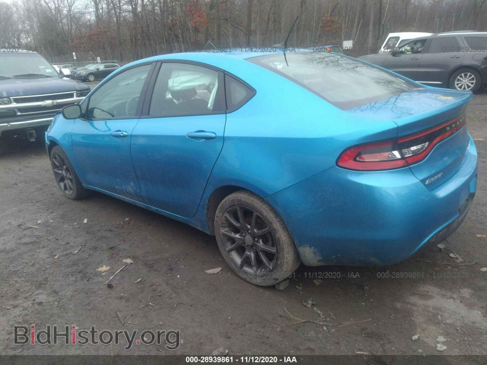 2016 DODGE DART - VIN: 1C3CDFFA1GD821443 - Фото 3