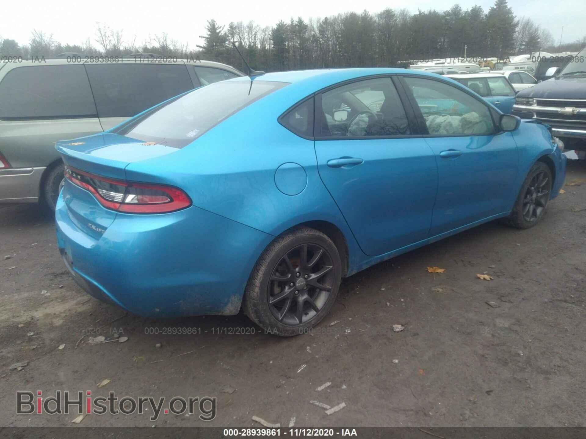 2016 DODGE DART - VIN: 1C3CDFFA1GD821443 - Фото 4
