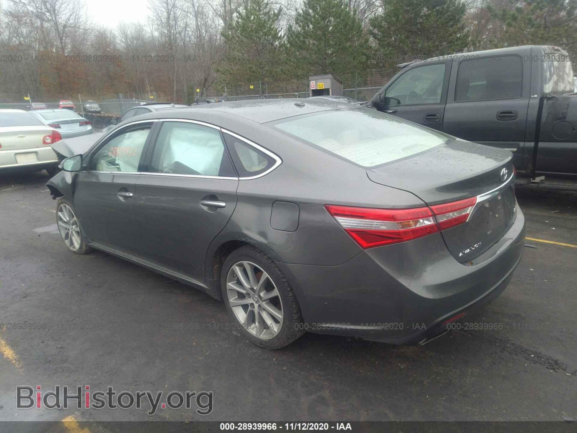 2014 TOYOTA AVALON - VIN: 4T1BK1EB2EU083316 - Фото 3