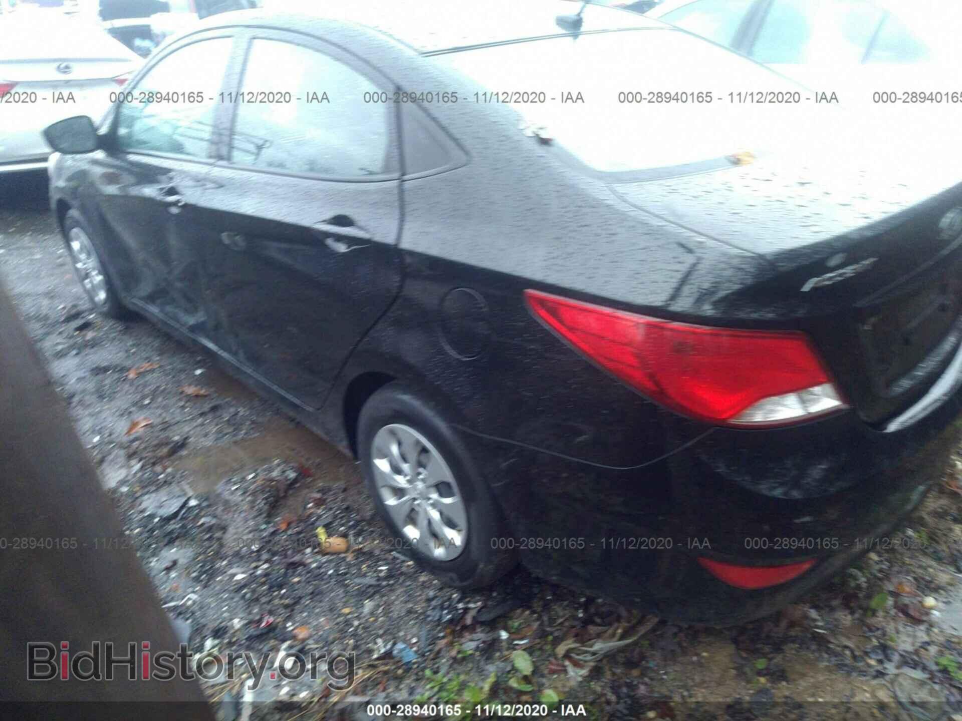 2016 HYUNDAI ACCENT - VIN: KMHCT4AE1GU116134 - Фото 3