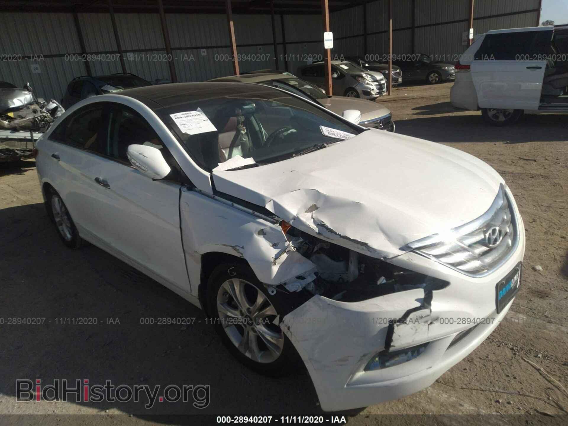 Фотография 5NPEC4AC0DH693612 - HYUNDAI SONATA 2013