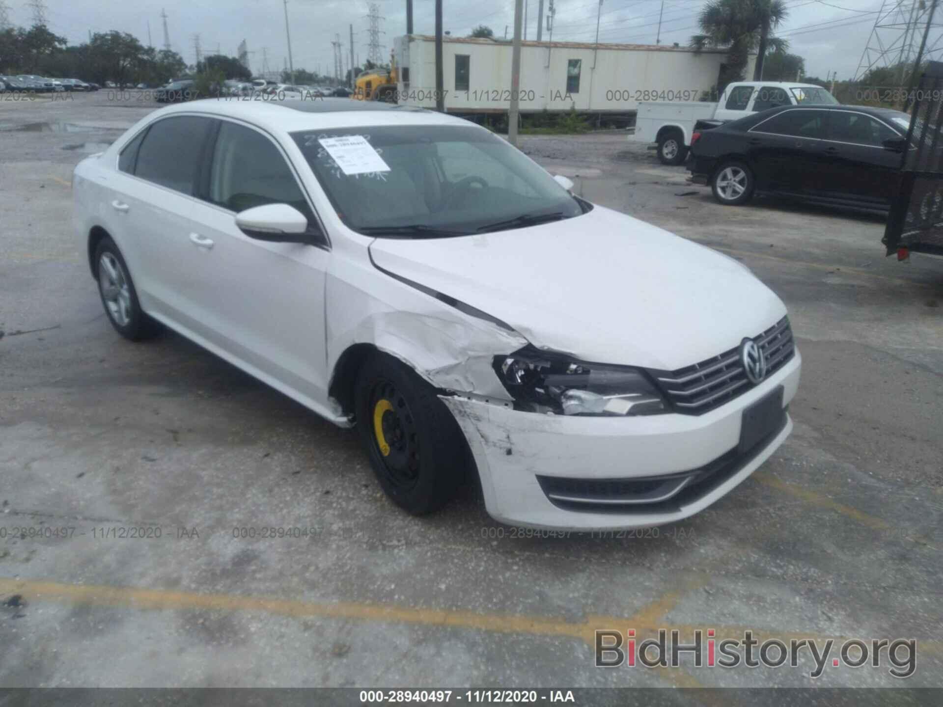 Photo 1VWBN7A31CC071686 - VOLKSWAGEN PASSAT 2012