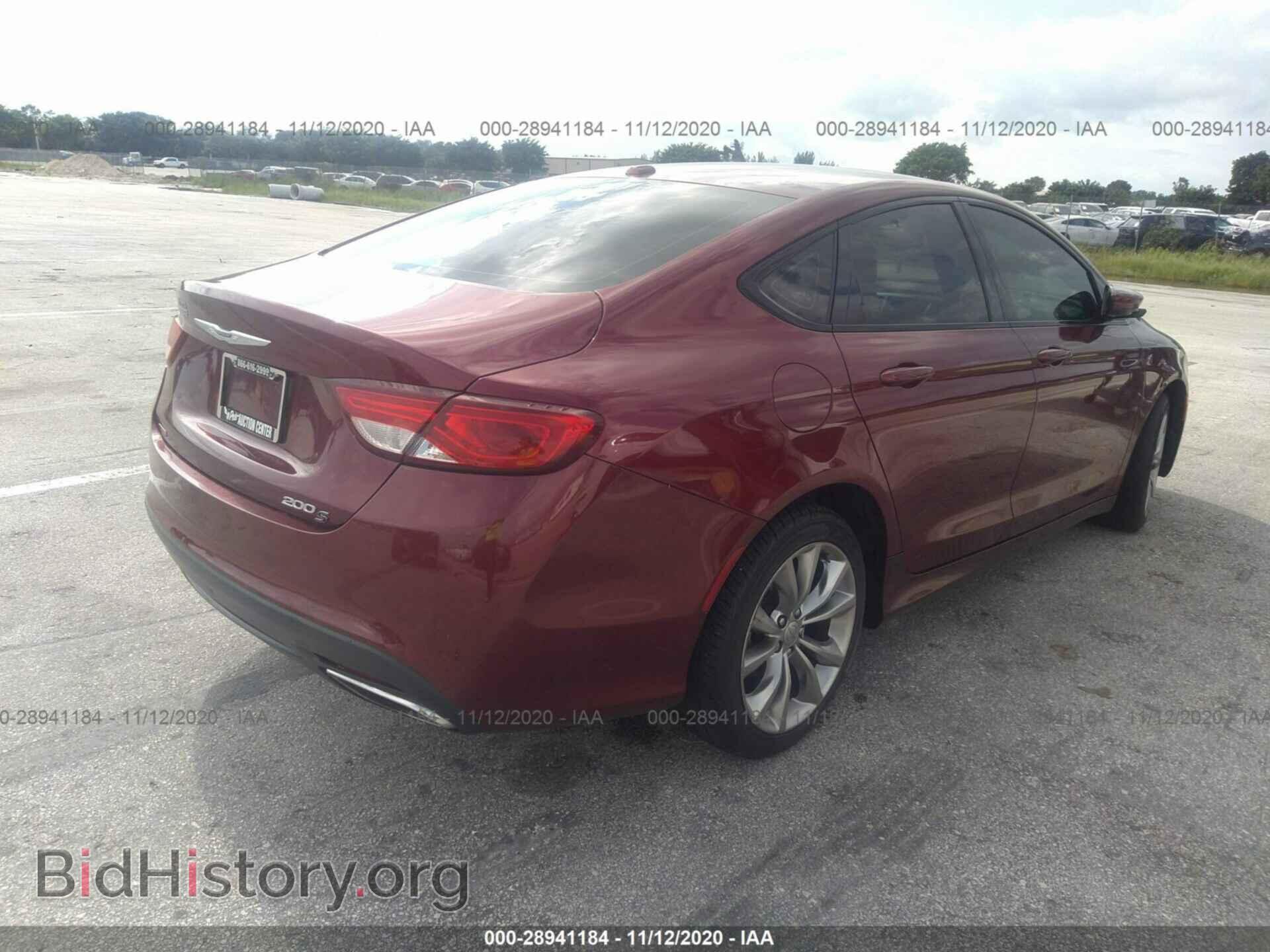 2015 CHRYSLER 200 - VIN: 1C3CCCBB9FN595161 - Фото 4