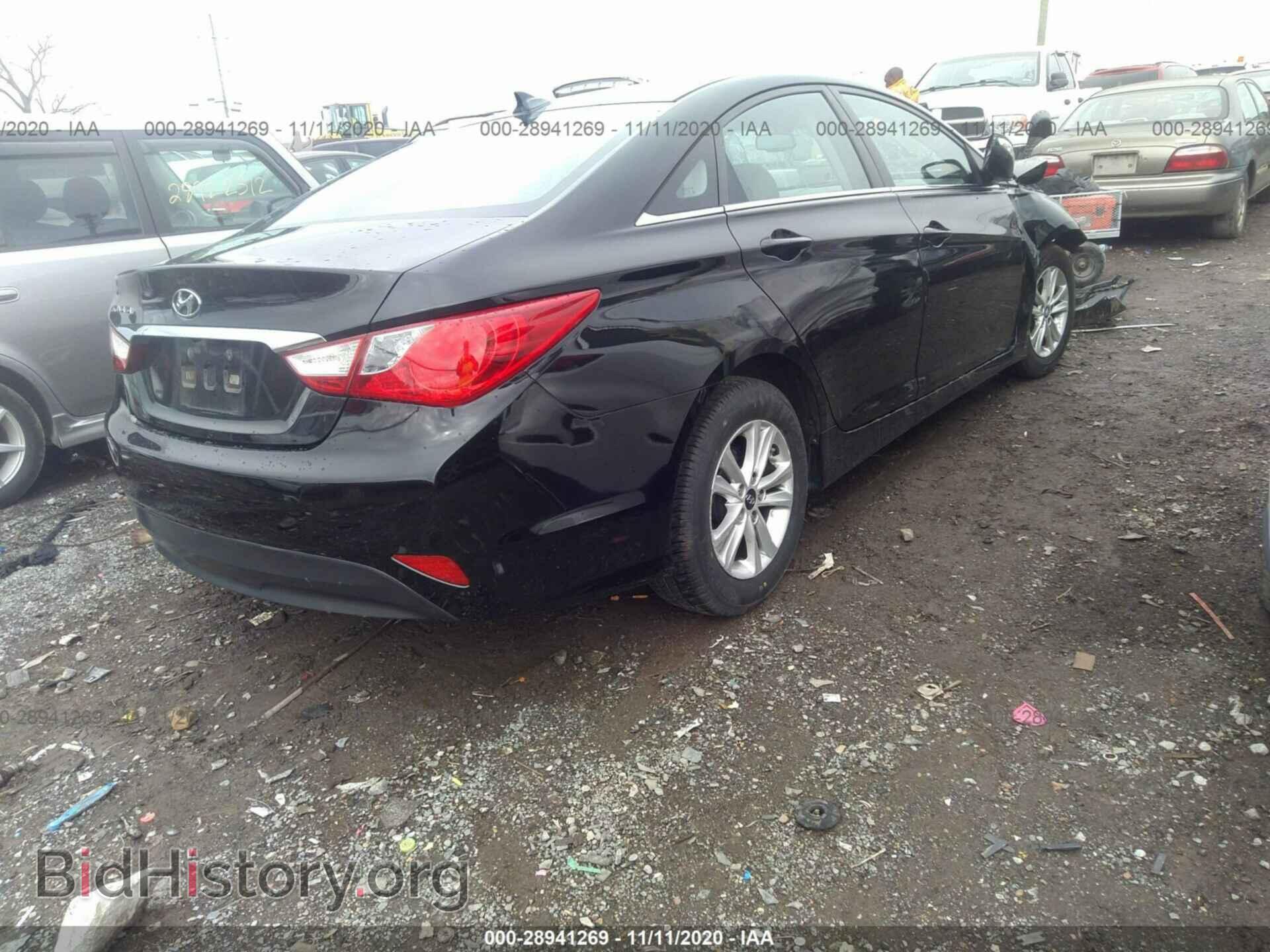 2014 HYUNDAI SONATA - VIN: 5NPEB4AC5EH830161 - Фото 4