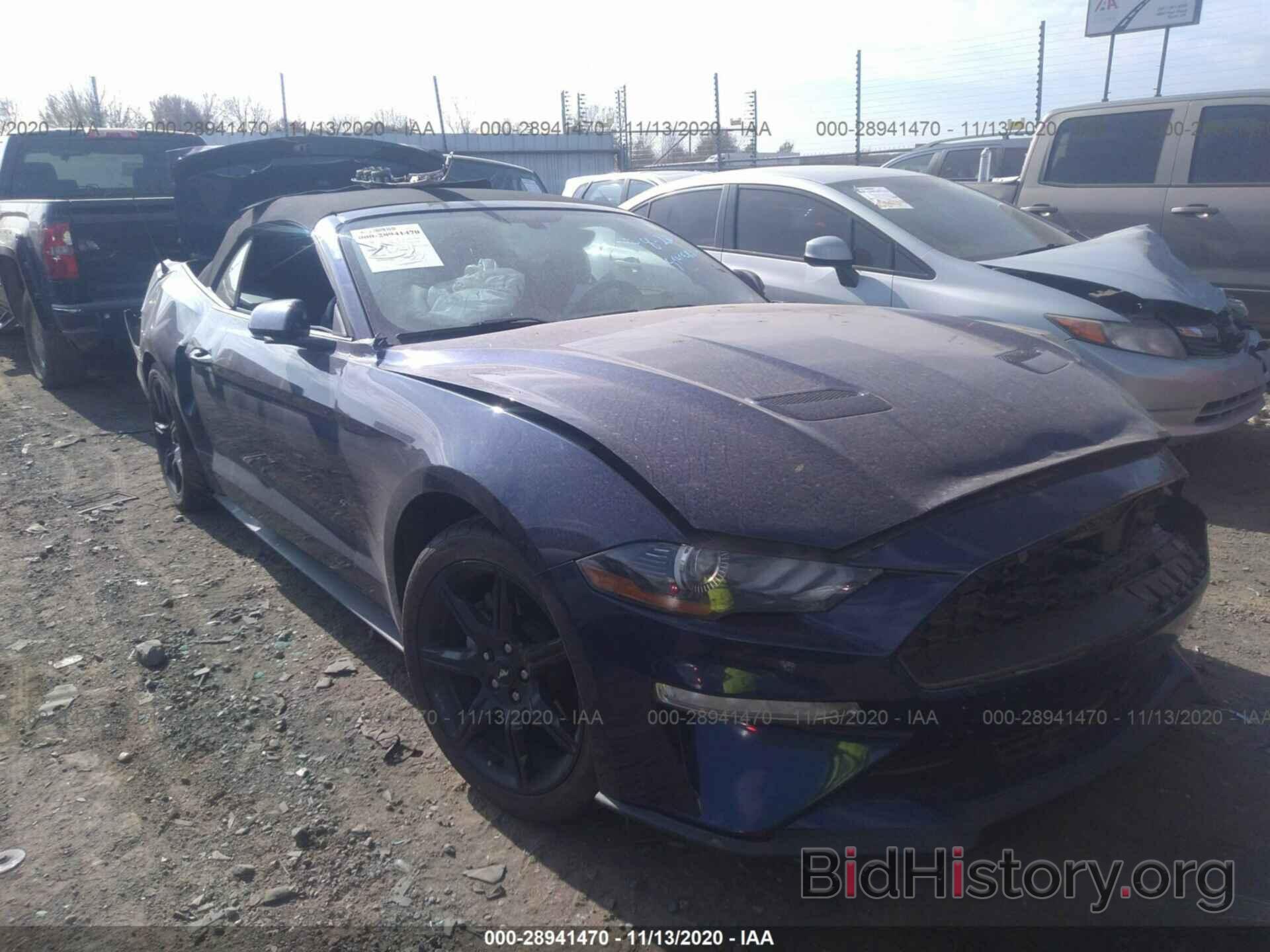 Photo 1FATP8UH4J5165051 - FORD MUSTANG 2018