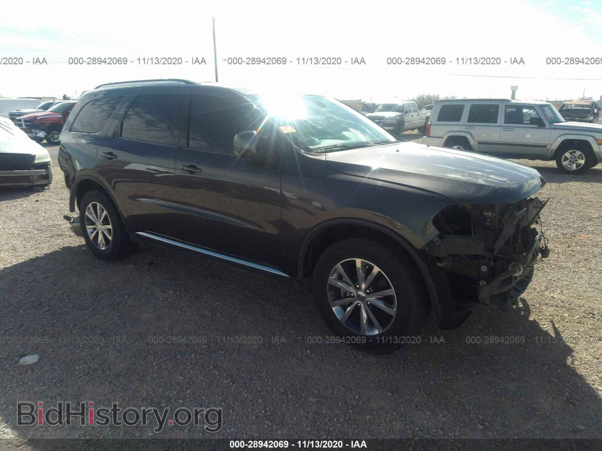 Фотография 1C4RDHDG1GC432736 - DODGE DURANGO 2016