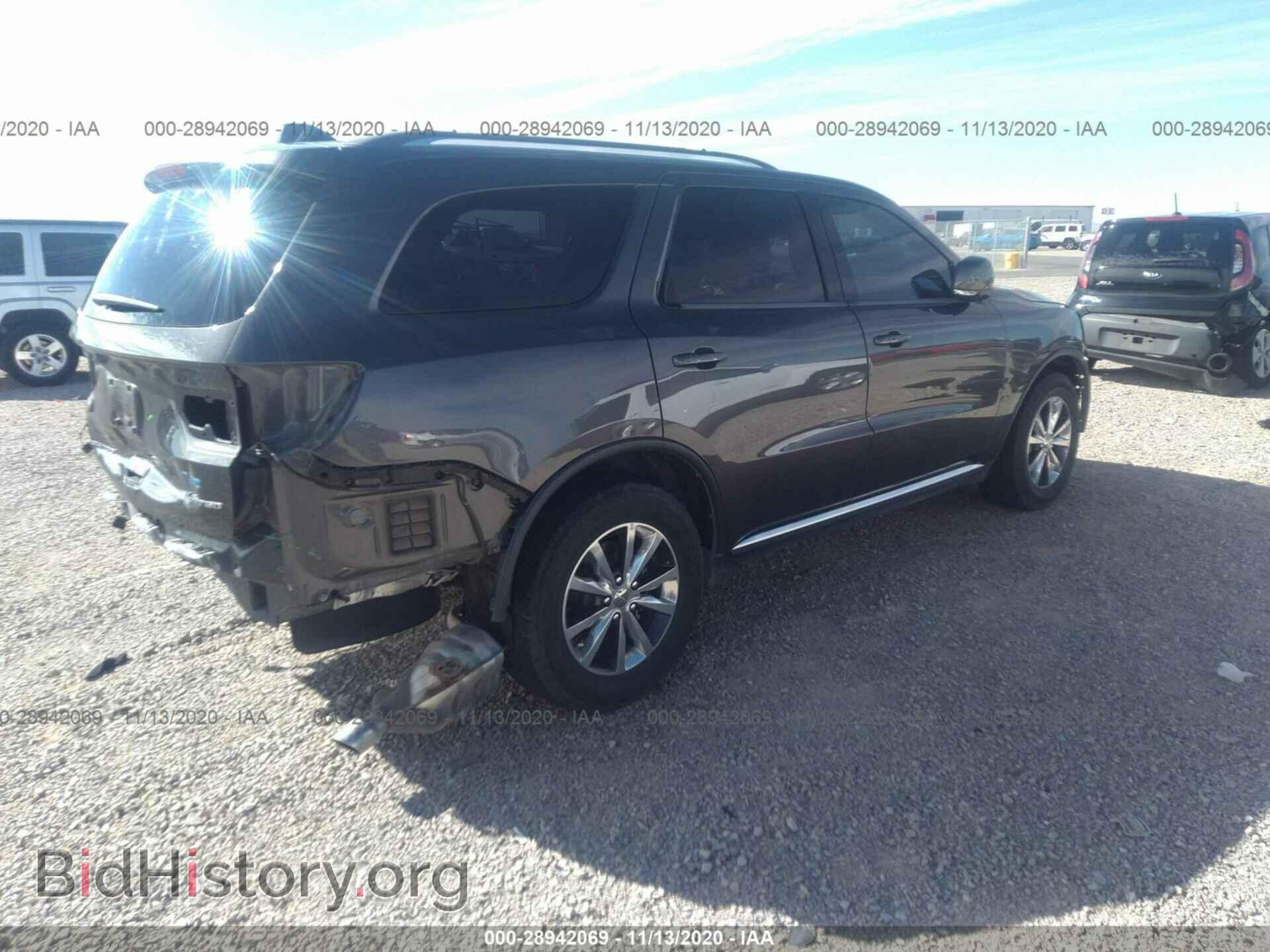2016 DODGE DURANGO - VIN: 1C4RDHDG1GC432736 - Photo 4
