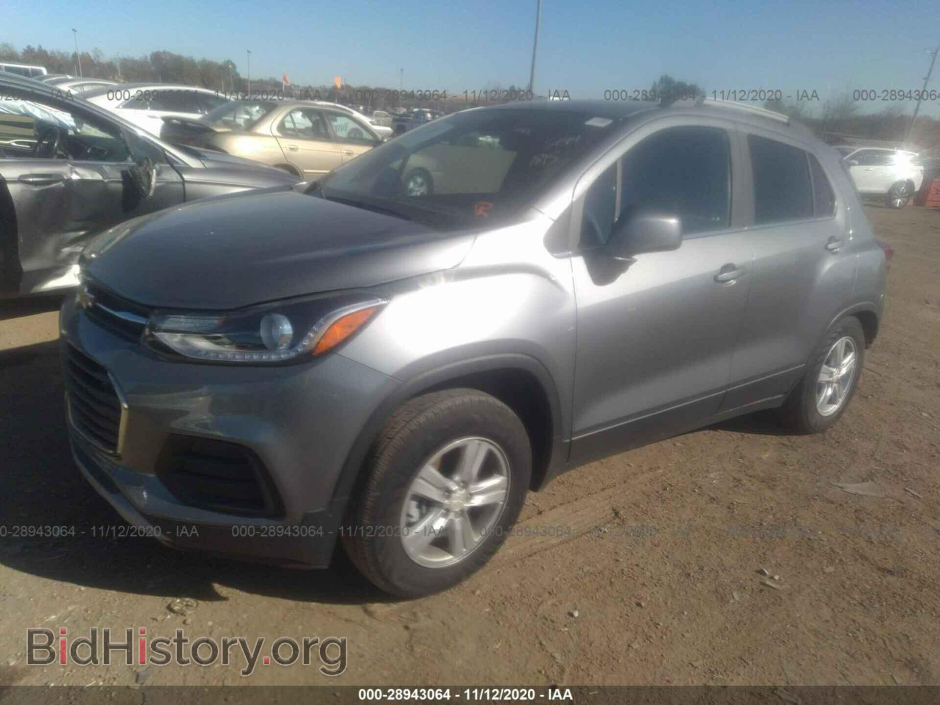 2020 CHEVROLET TRAX - VIN: 3GNCJLSB2LL161815 - Фото 2