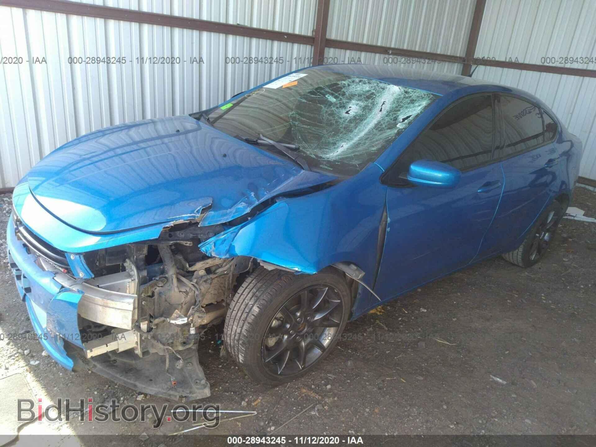 2016 DODGE DART - VIN: 1C3CDFBB1GD744877 - Фото 2