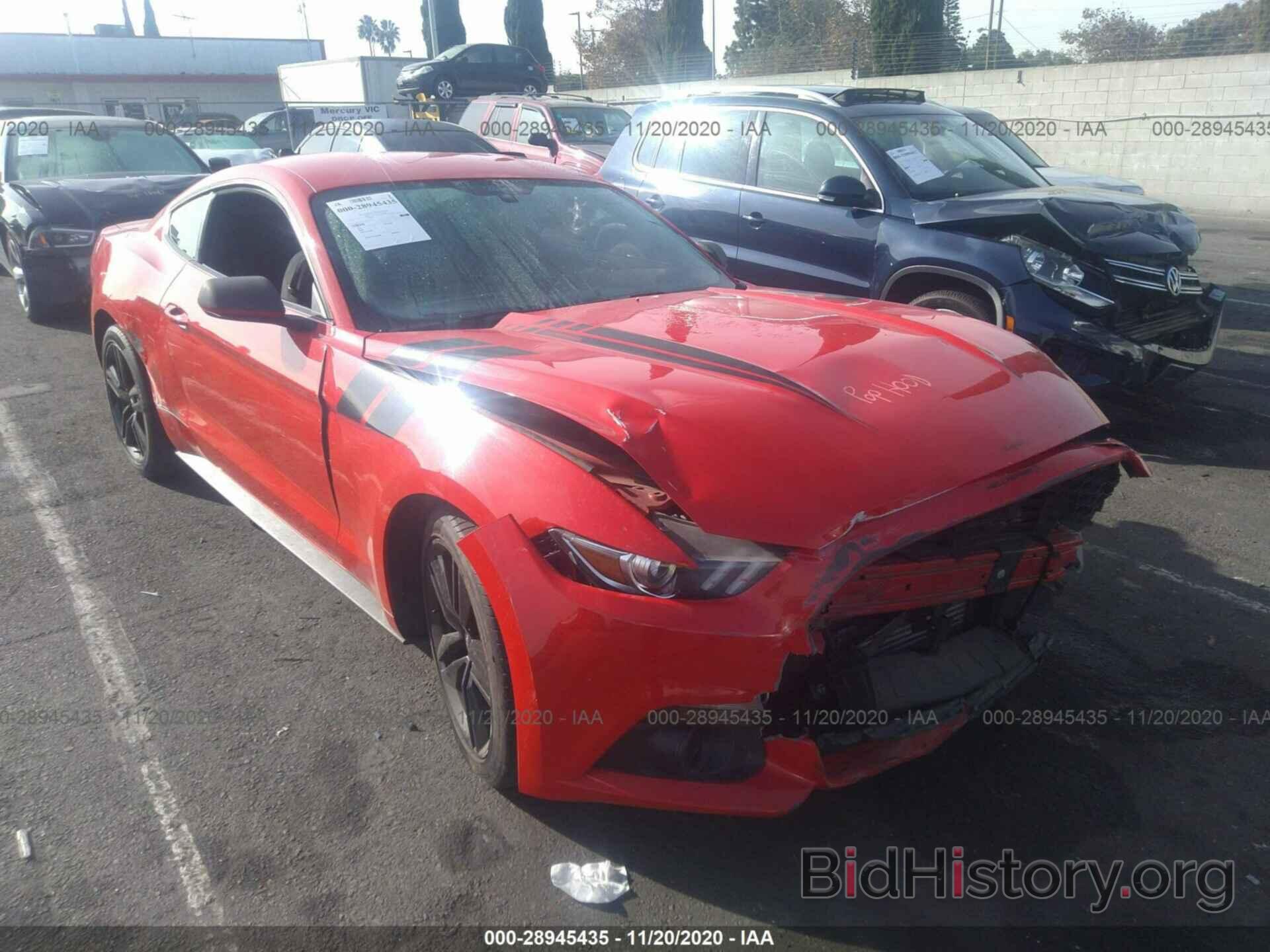Photo 1FA6P8TH6H5309921 - FORD MUSTANG 2017