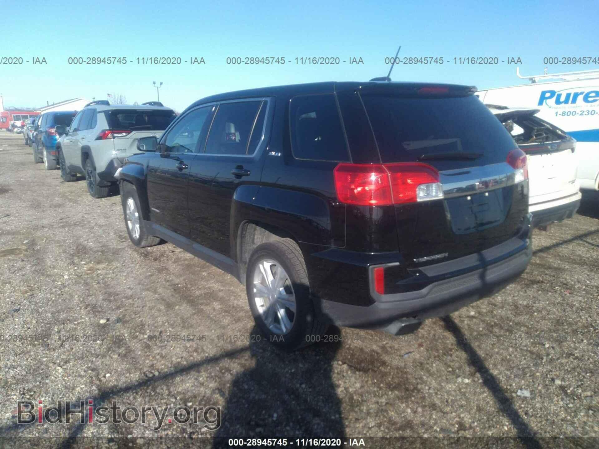 2017 GMC TERRAIN - VIN: 2GKALMEK3H6345124 - Фото 3