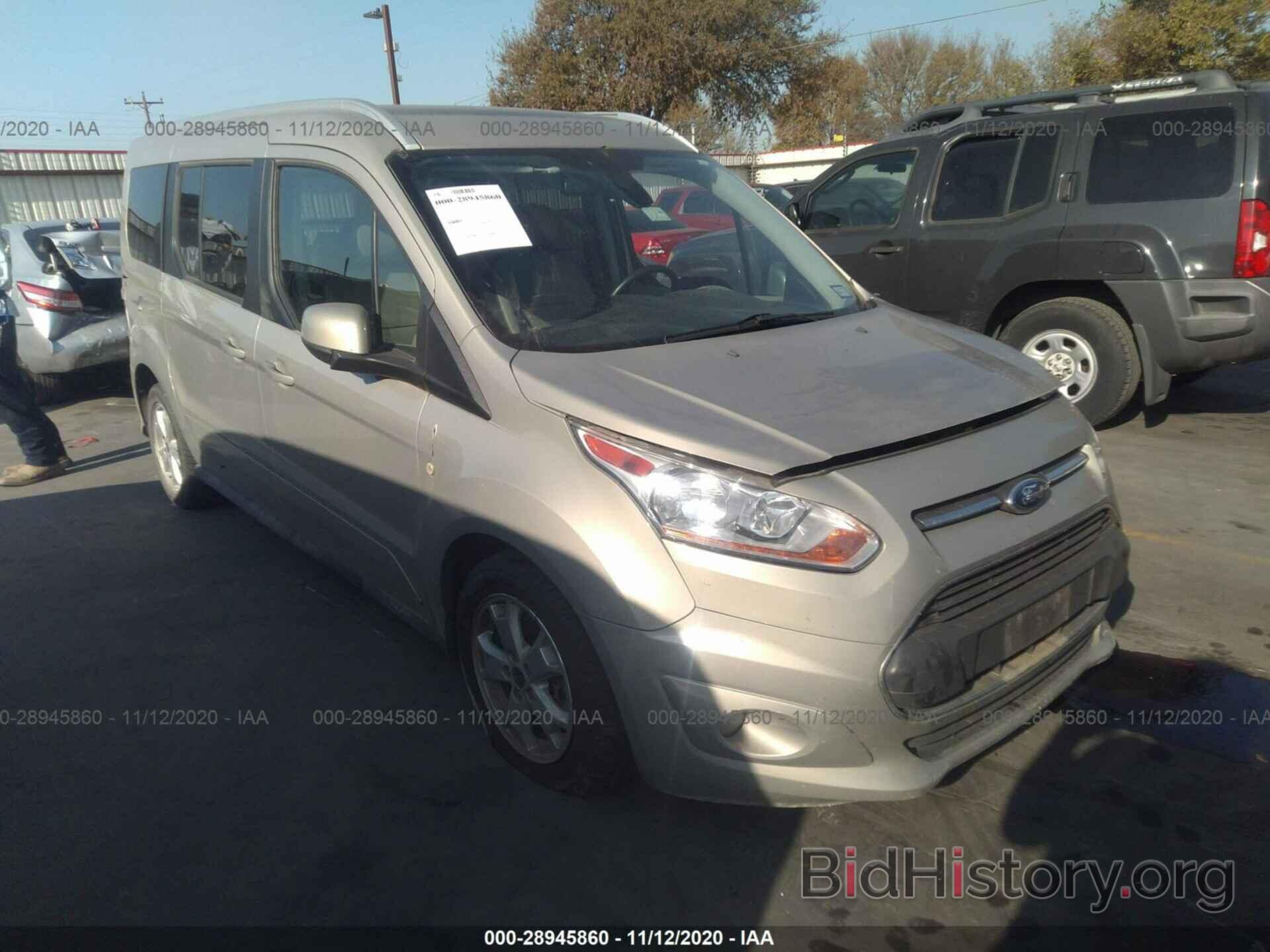 Photo NM0GE9G71G1249593 - FORD TRANSIT CONNECT WAGON 2016