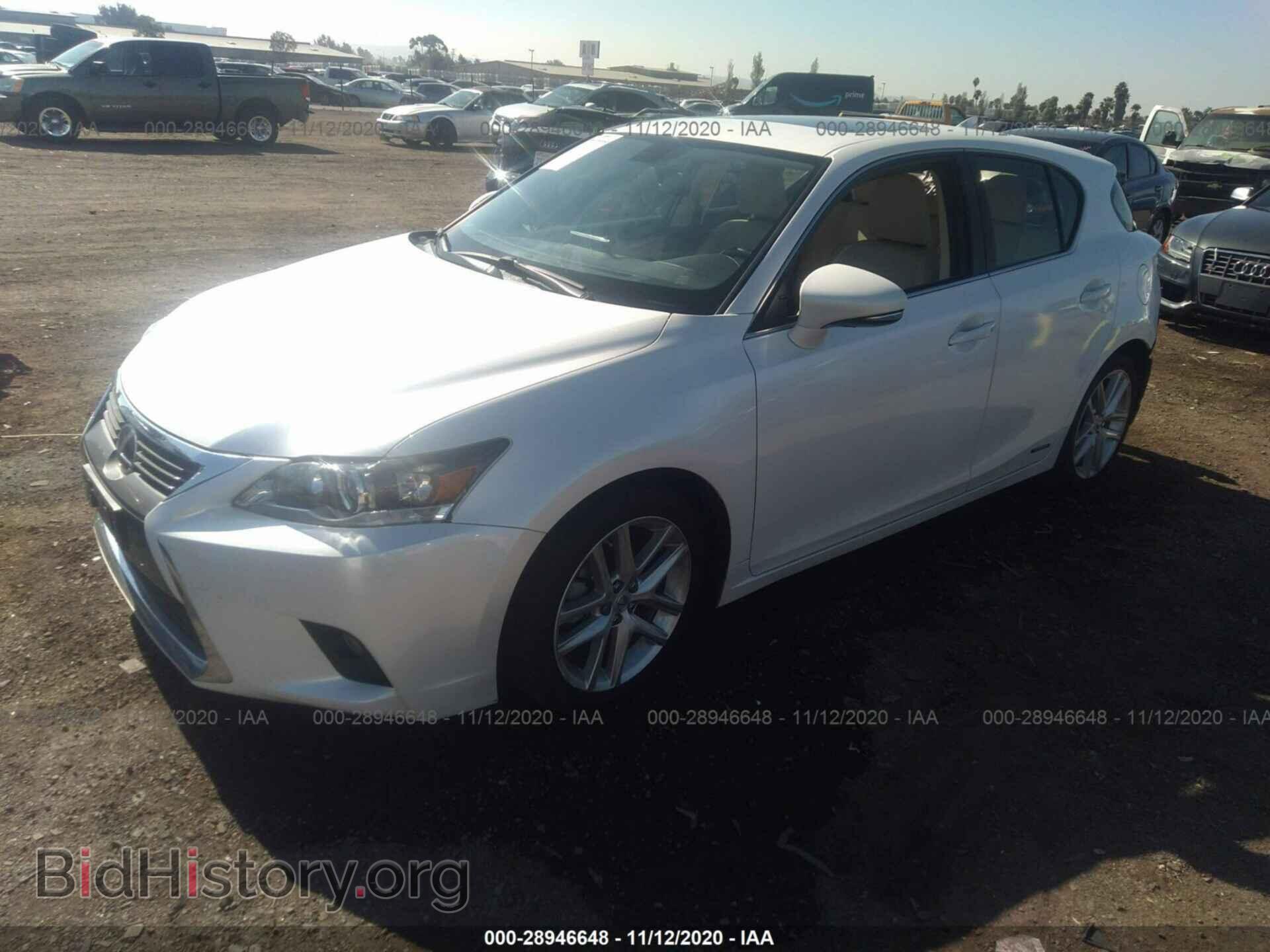 2017 LEXUS CT - VIN: JTHKD5BH0H2279977 - Фото 2