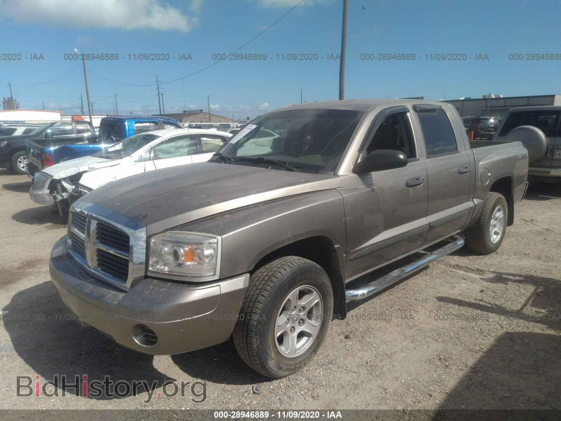 2006 DODGE DAKOTA - VIN: 1D7HE48N16S541234 - Фото 2