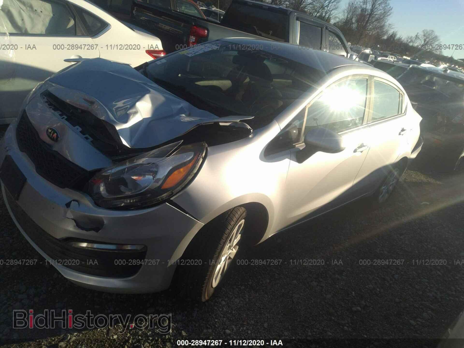 2017 KIA RIO - VIN: KNADM4A30H6015223 - Фото 2