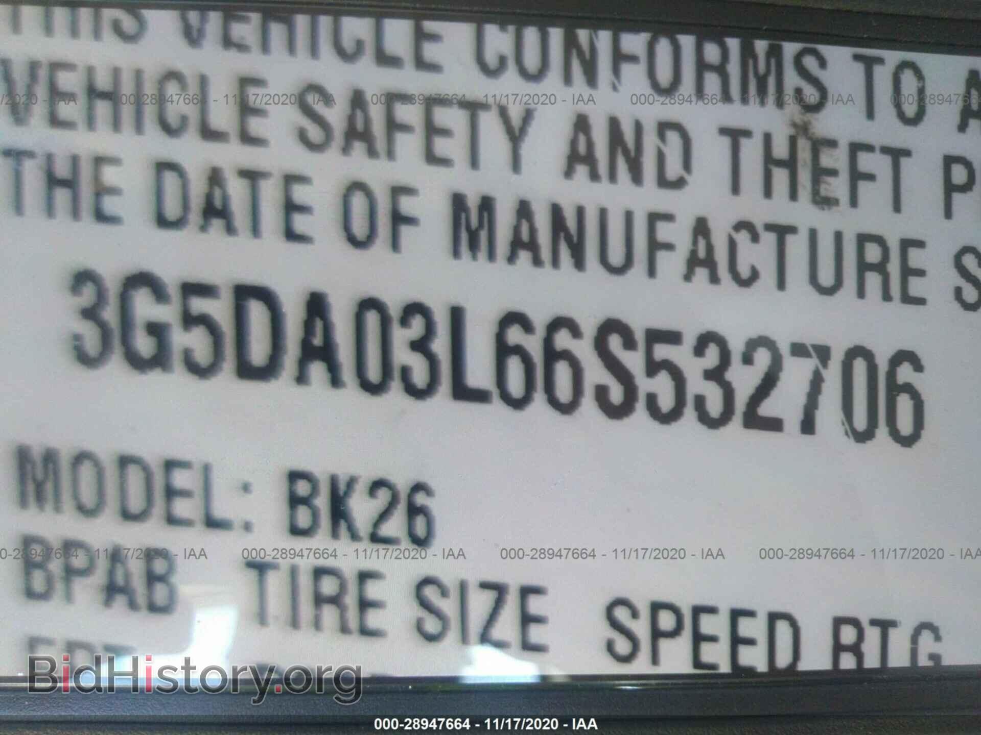 2006 BUICK RENDEZVOUS - VIN: 3G5DA03L66S532706 - Photo 9