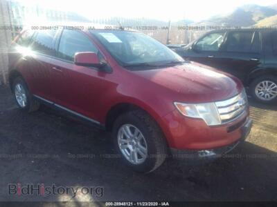2008 Ford EDGE SEL, red — VIN 2FMDK48C68BA40770, IAAI
