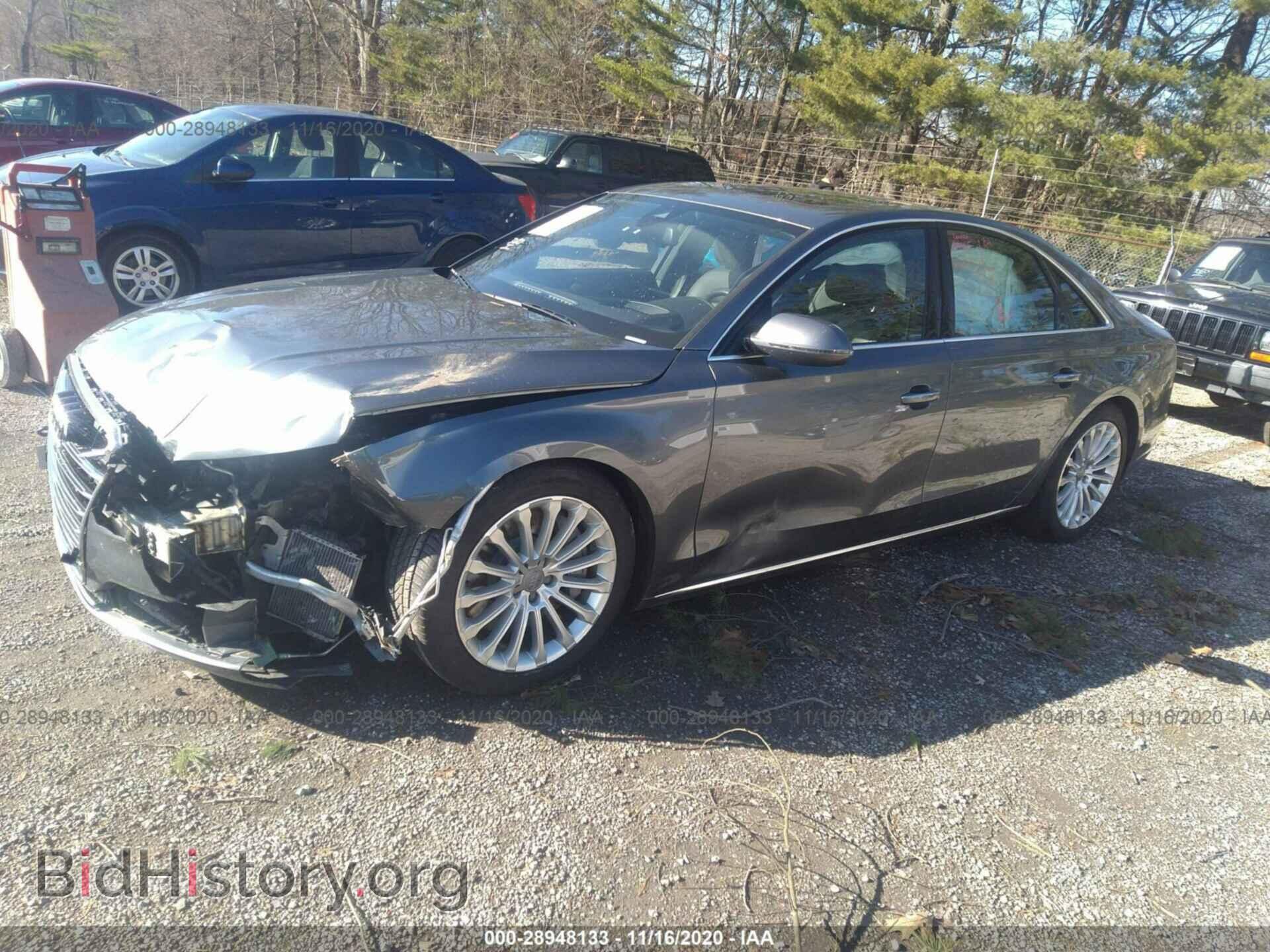 2015 AUDI A8 - VIN: WAUJGAFD3FN009980 - Фото 2