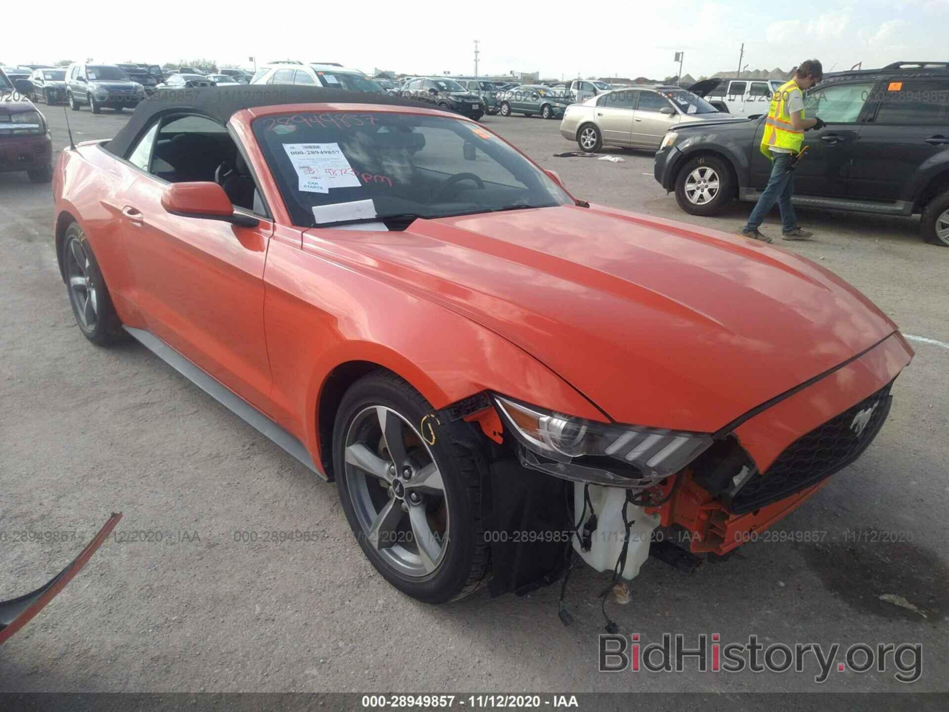 Photo 1FATP8EM9G5299753 - FORD MUSTANG 2016