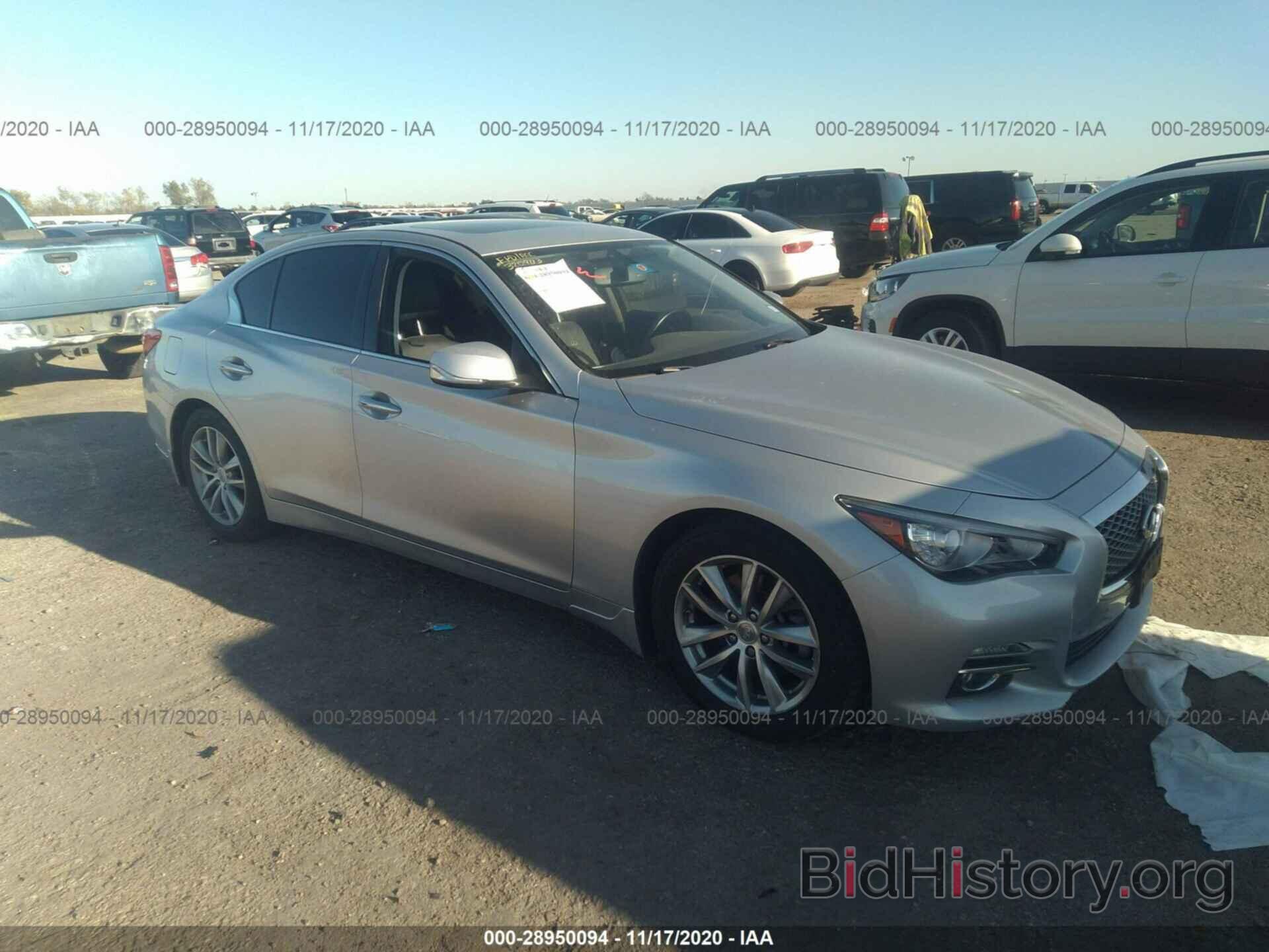 Photo JN1BV7APXEM686968 - INFINITI Q50 2014