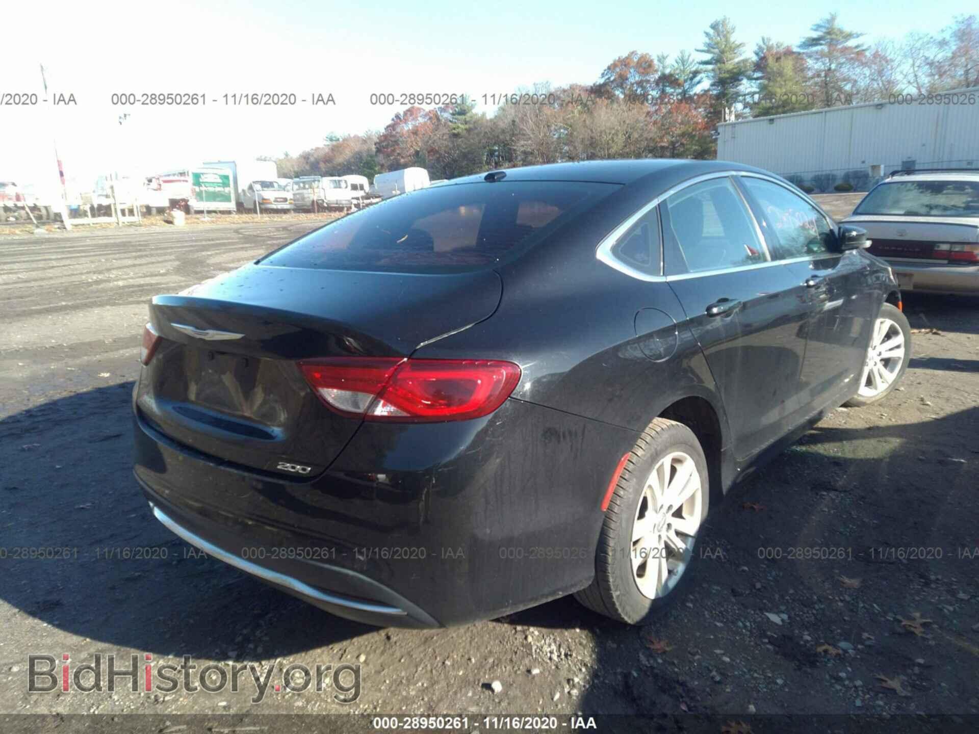 2015 CHRYSLER 200 - VIN: 1C3CCCAB5FN715880 - Photo 4