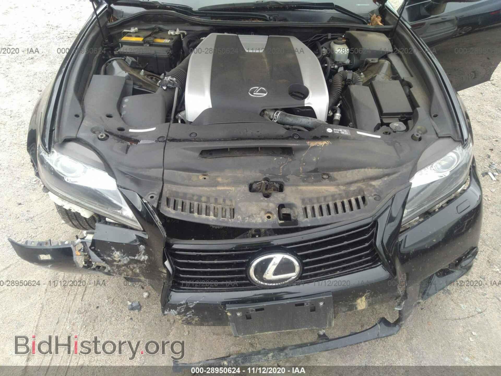 2014 LEXUS GS 350 - VIN: JTHCE1BL4E5028128 - Фото 10