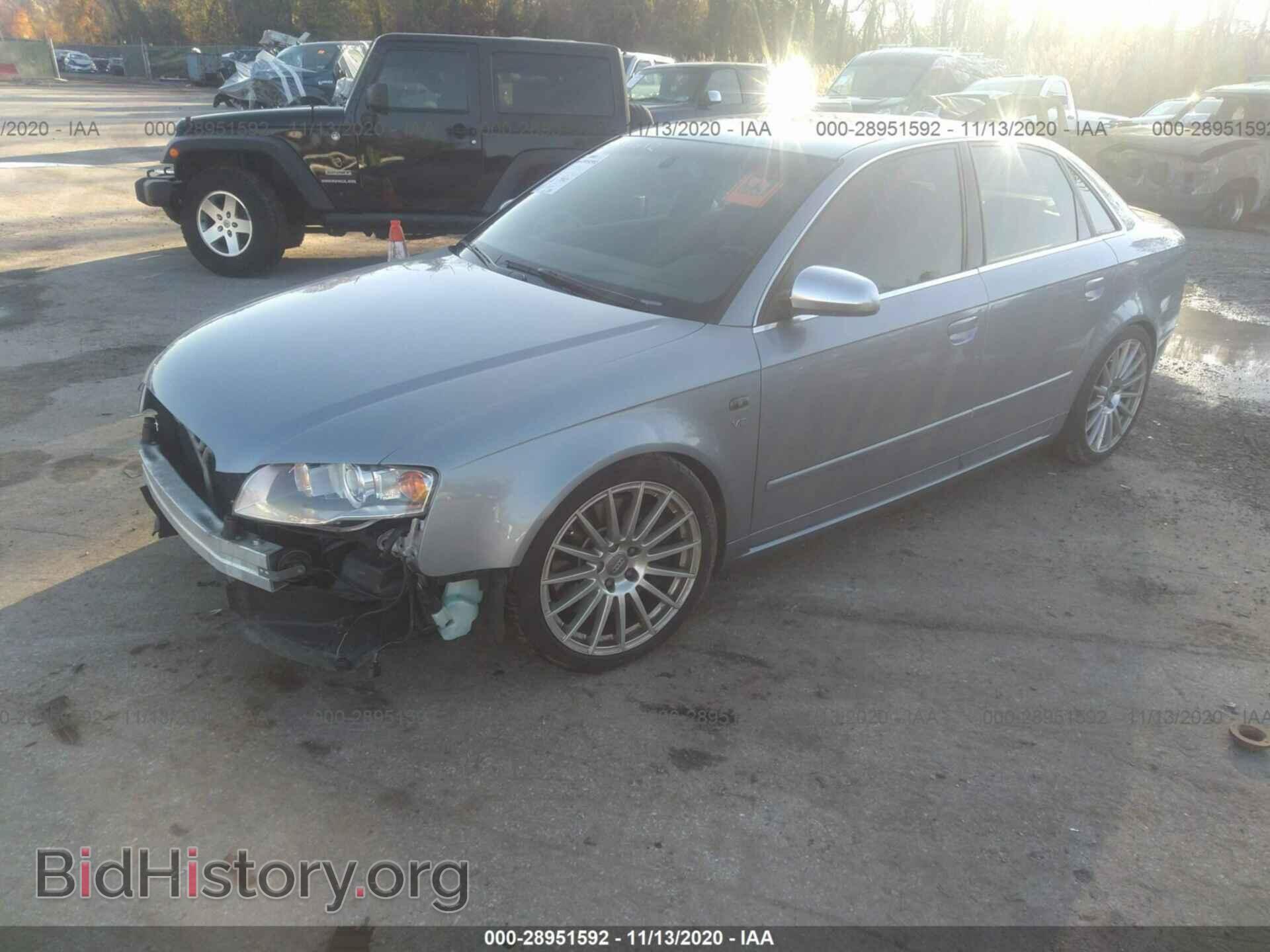 2006 AUDI S4 - VIN: WUAGL78E36A700129 - Фото 2