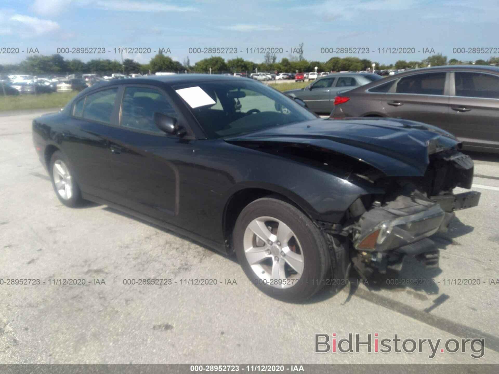 Photo 2C3CDXBG2EH193408 - DODGE CHARGER 2014