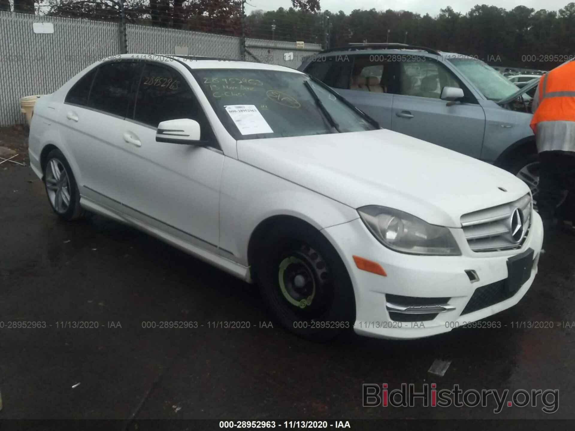 Фотография WDDGF8AB9DR294677 - MERCEDES-BENZ C-CLASS 2013