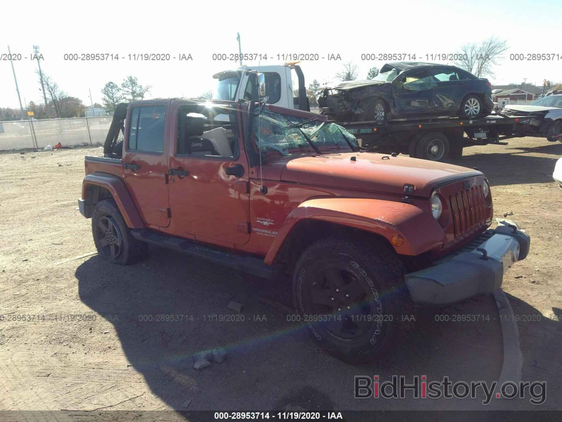 Photo 1J8GA59129L762108 - JEEP WRANGLER UNLIMITED 2009