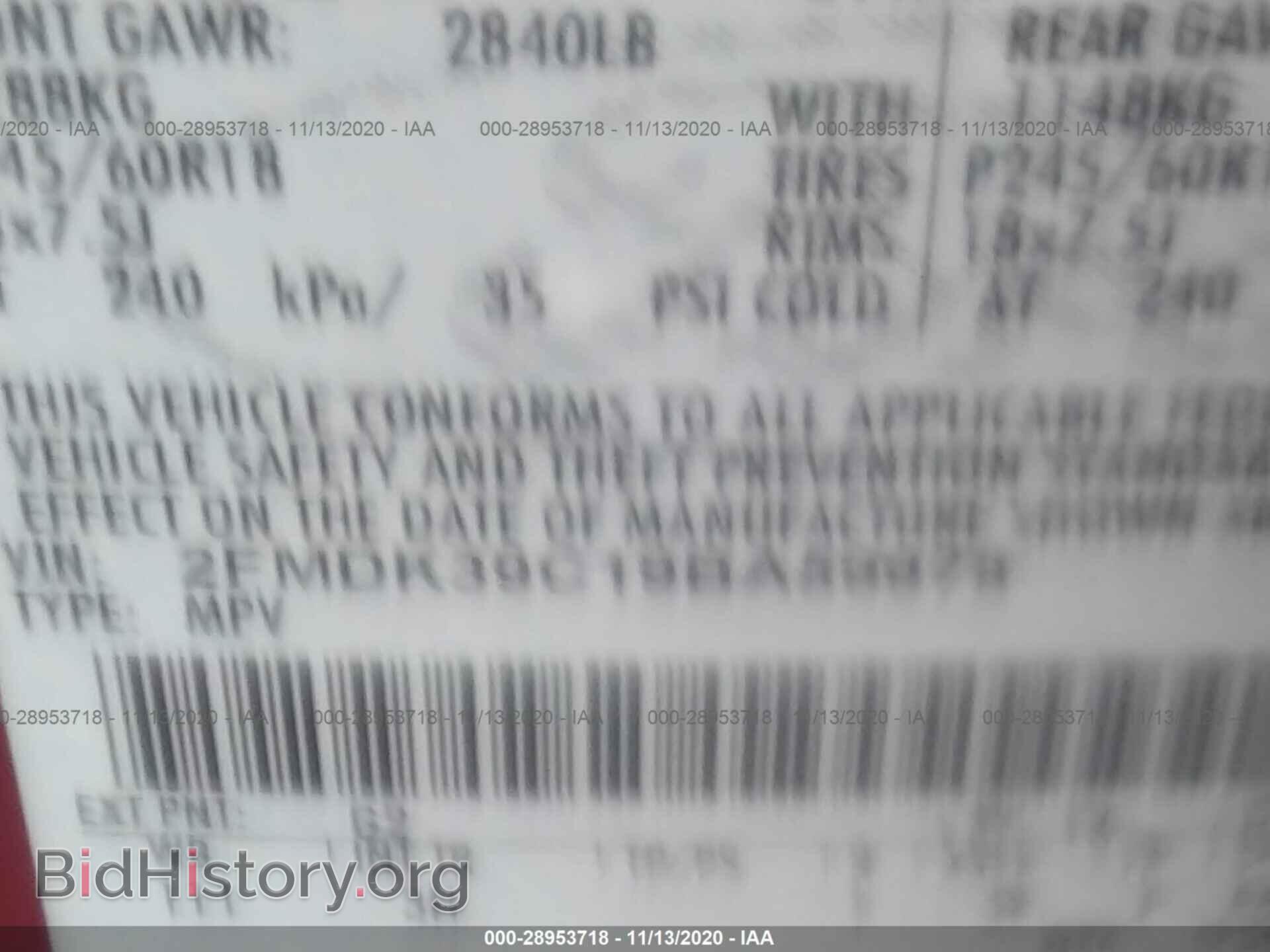 2009 FORD EDGE - VIN: 2FMDK39C19BA59978 - Photo 9