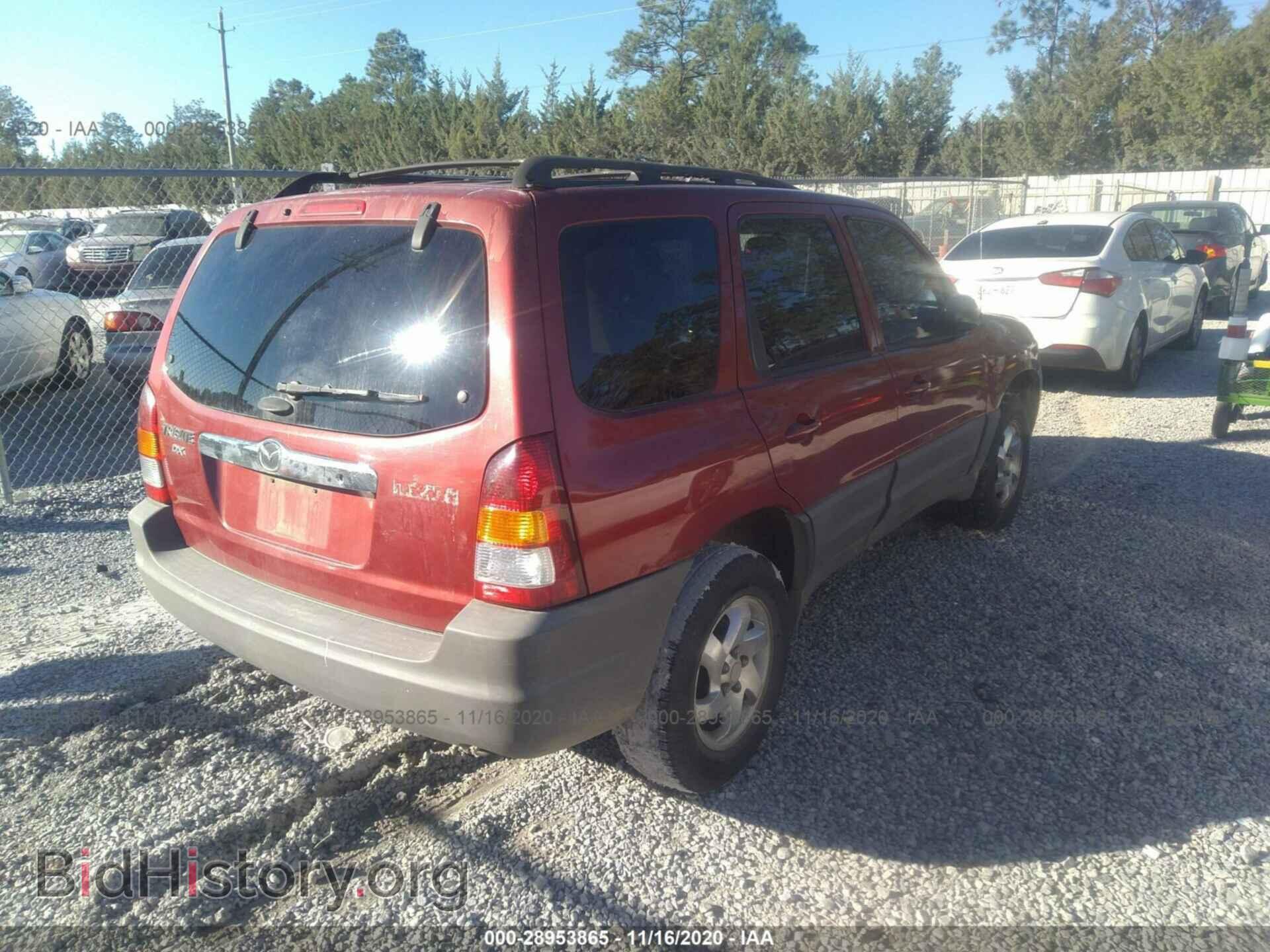 2001 MAZDA TRIBUTE - VIN: 4F2YU07B41KM24186 - Фото 4