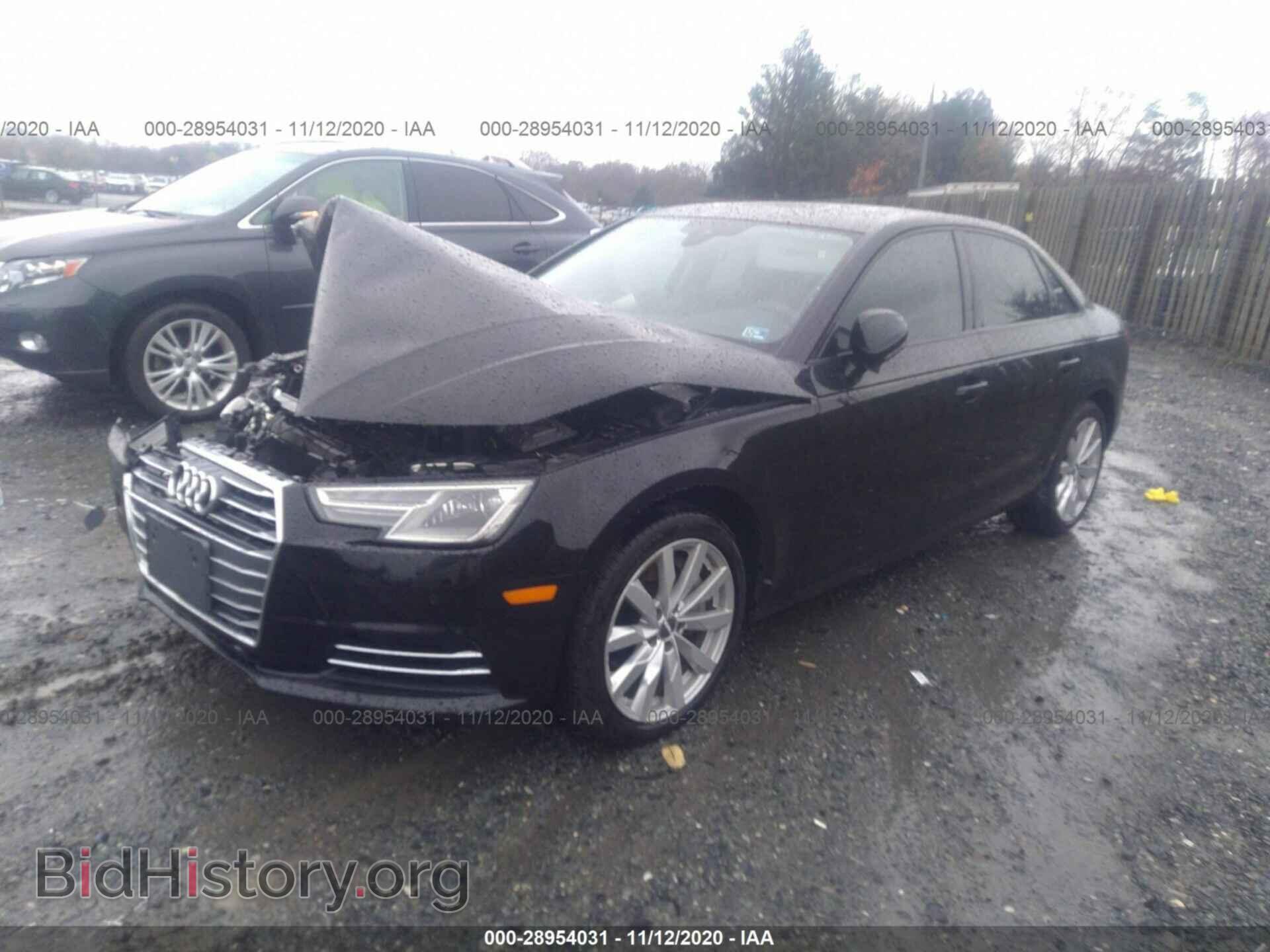 2017 AUDI A4 - VIN: WAUANAF40HN005989 - Фото 2