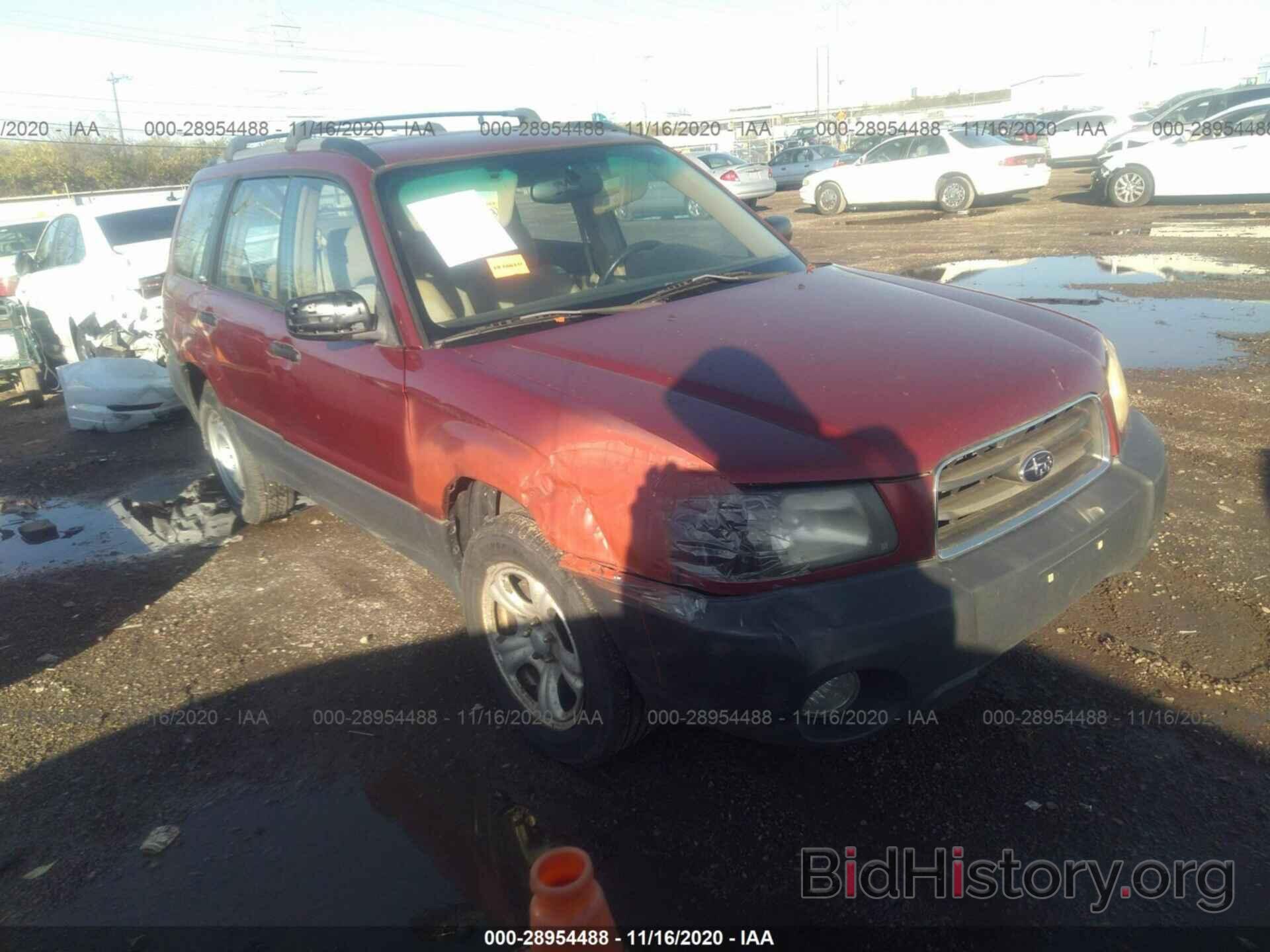 Photo JF1SG63644H700348 - SUBARU FORESTER 2004