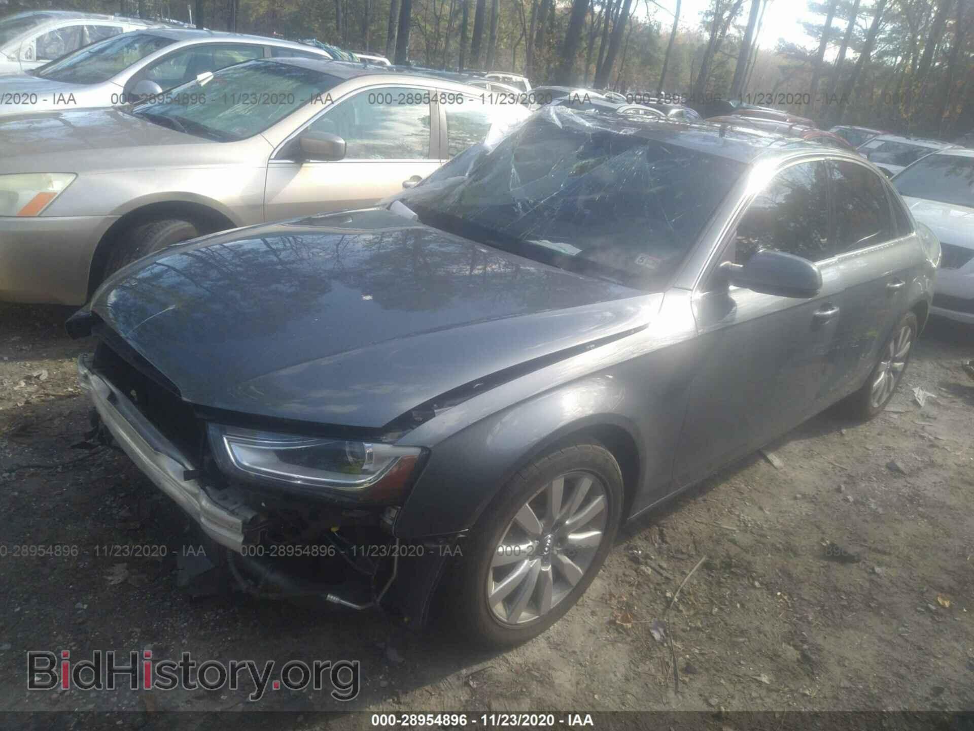 2013 AUDI A4 - VIN: WAUBFAFLXDA063053 - Фото 2