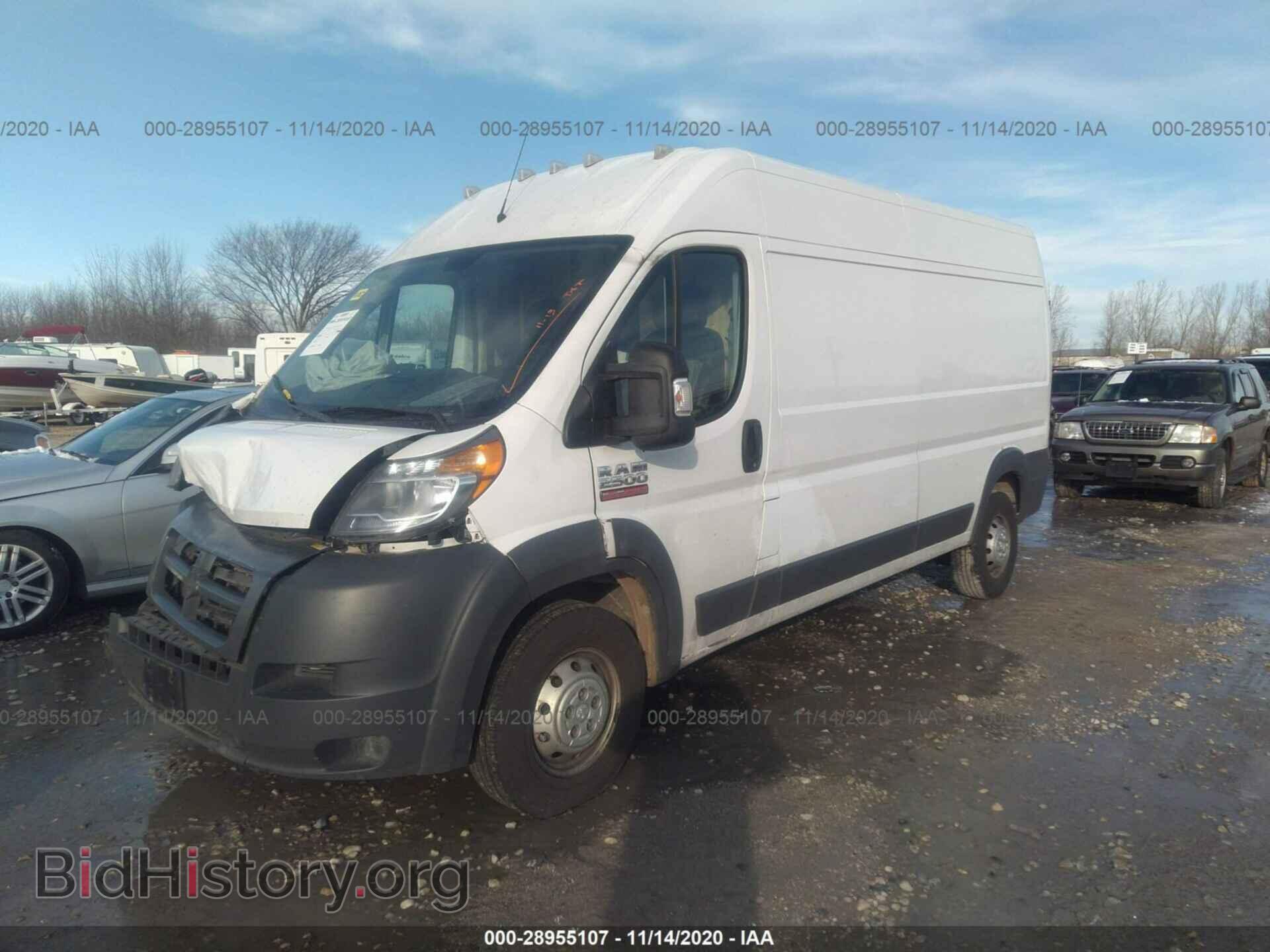 2017 RAM PROMASTER CARGO VAN - VIN: 3C6TRVDGXHE522152 - Фото 2