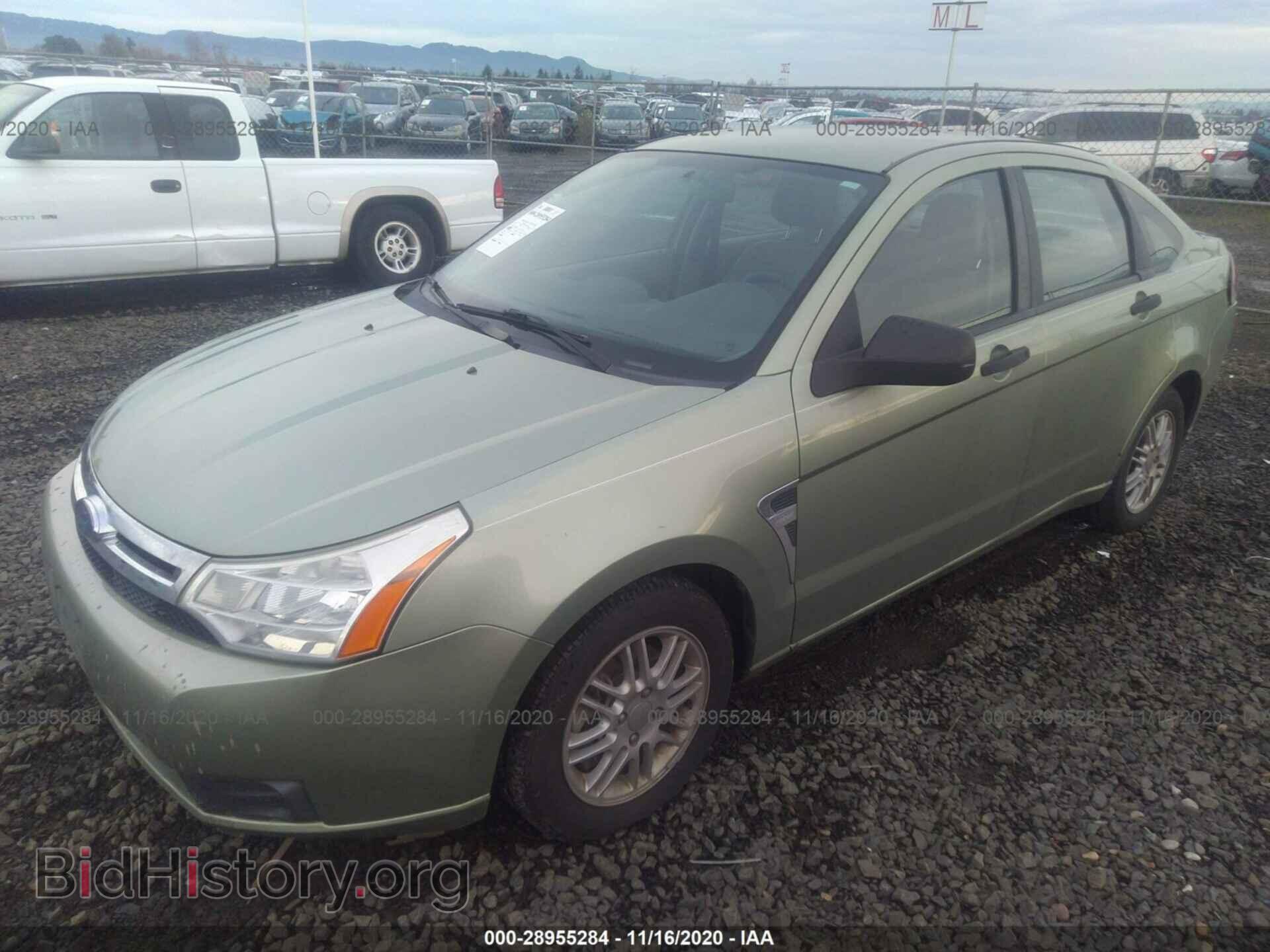 2008 FORD FOCUS - VIN: 1FAHP35N48W223466 - Фото 2