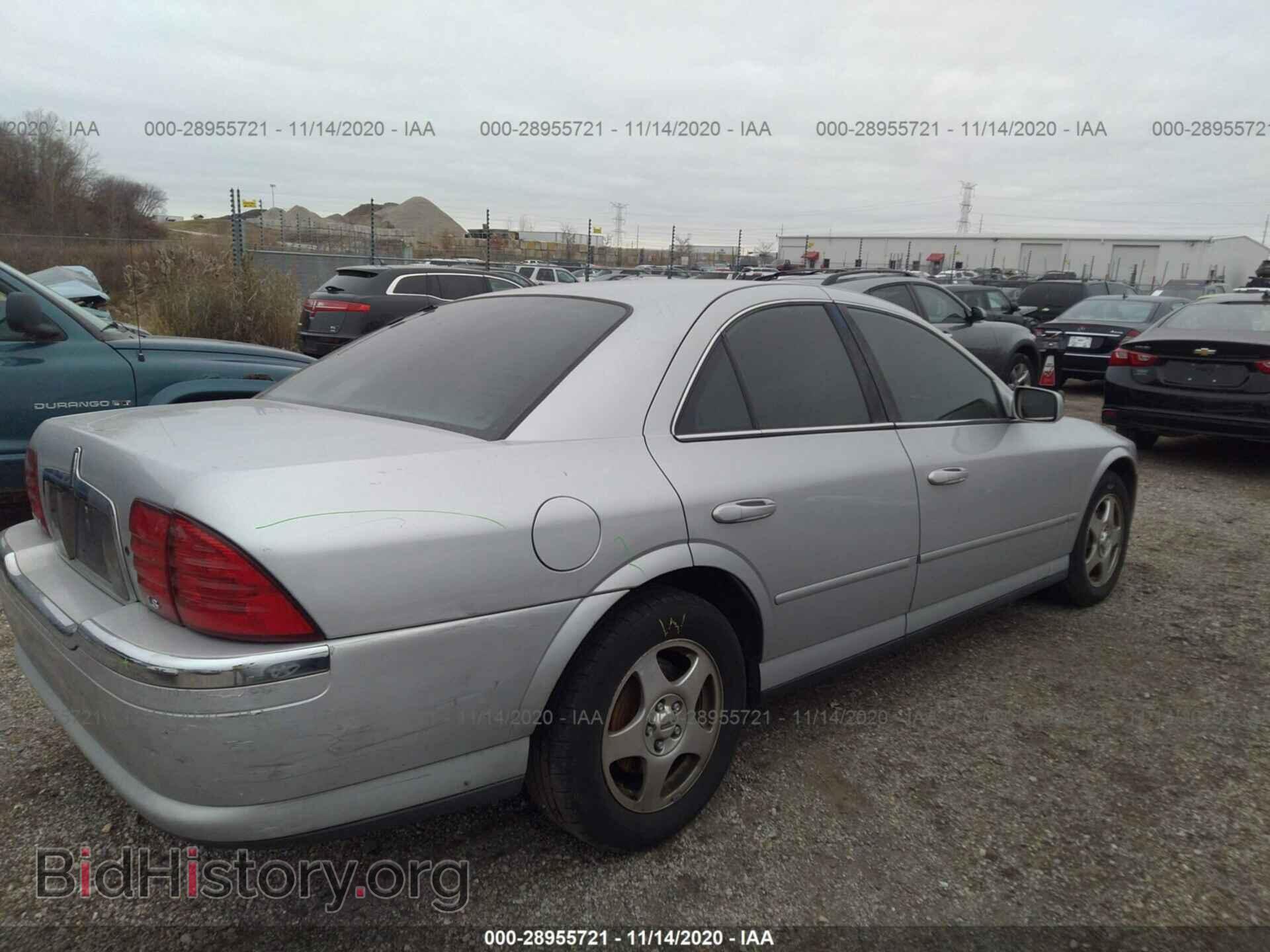 2000 LINCOLN LS - VIN: 1LNHM87A8YY912226 - Фото 4