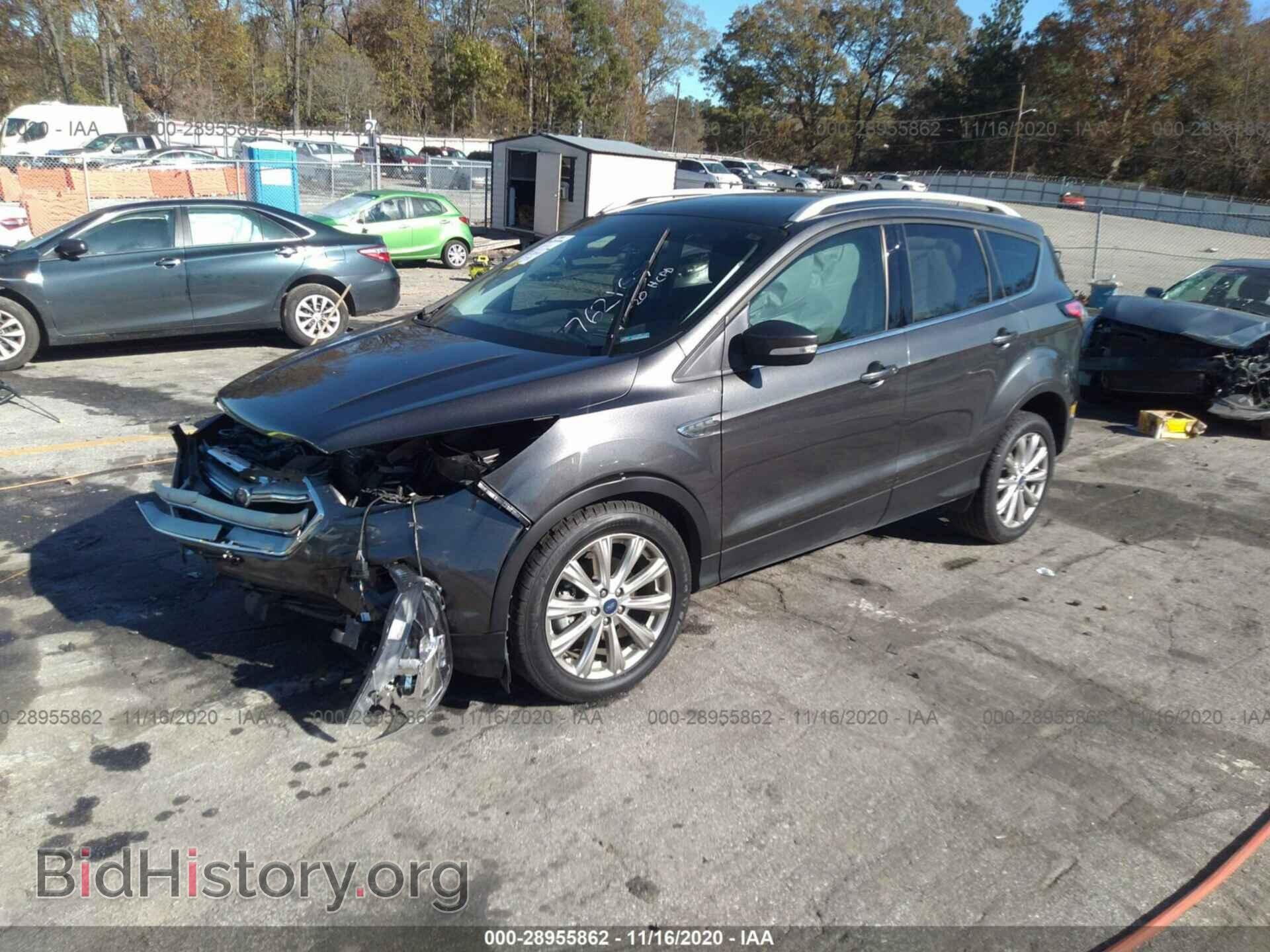 2017 FORD ESCAPE - VIN: 1FMCU0JD0HUB77621 - Фото 2