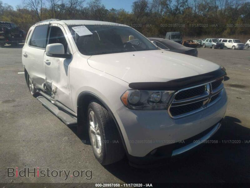 2011 Dodge DURANGO Crew (VIN 1D4RD4GG2BC660244) — фото 1 из 11, IAAI, повреждение: правый бок