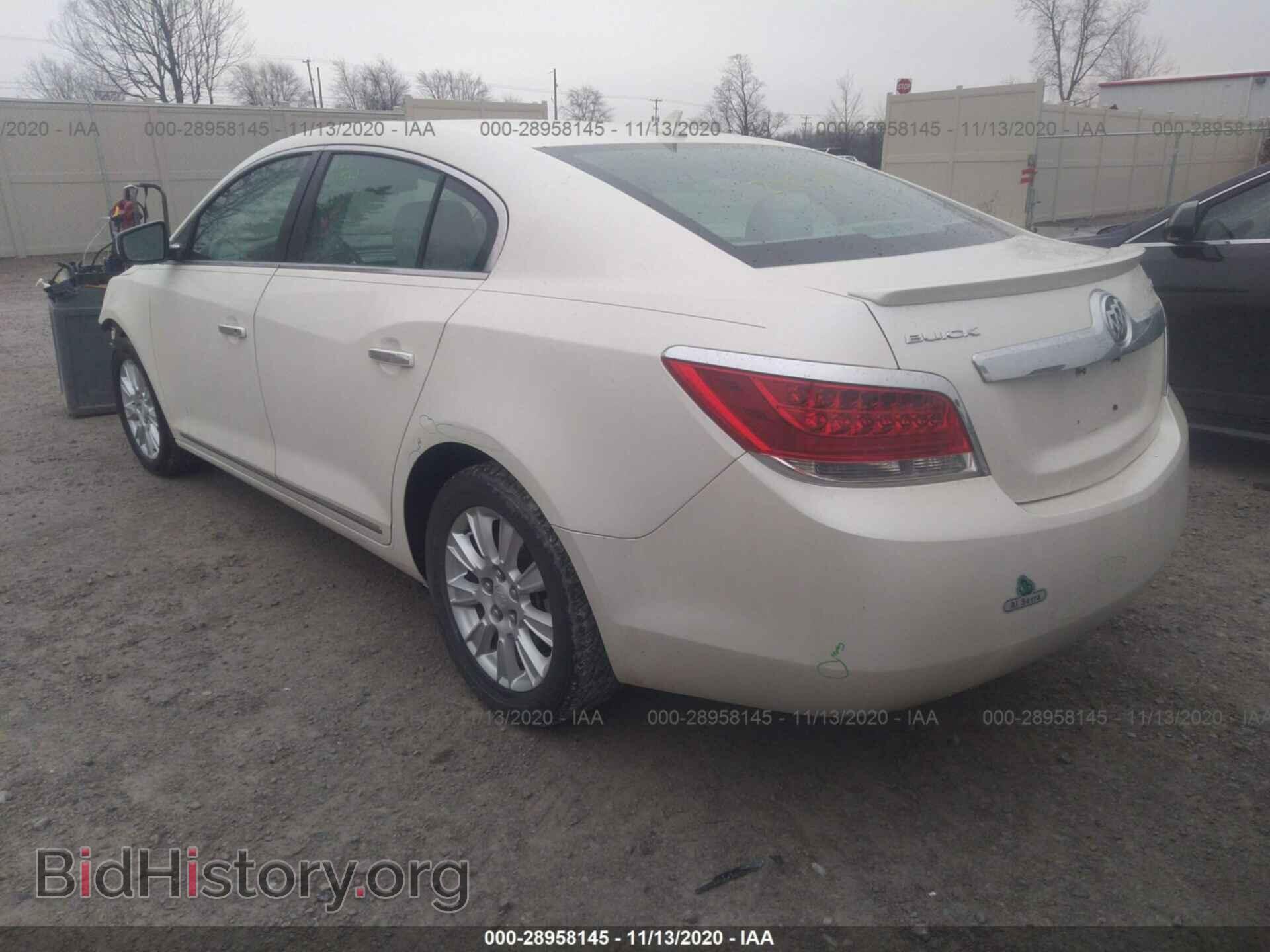 2011 BUICK LACROSSE - VIN: 1G4GA5ECXBF229521 - Photo 3