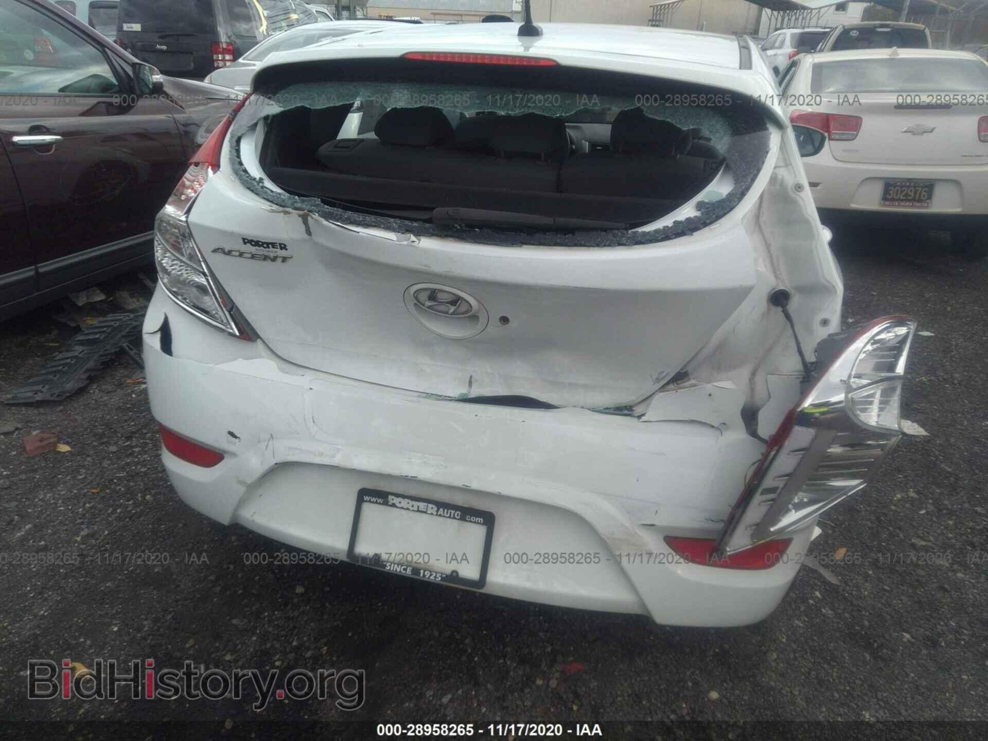 2013 HYUNDAI ACCENT - VIN: KMHCU5AE8DU091148 - Фото 6