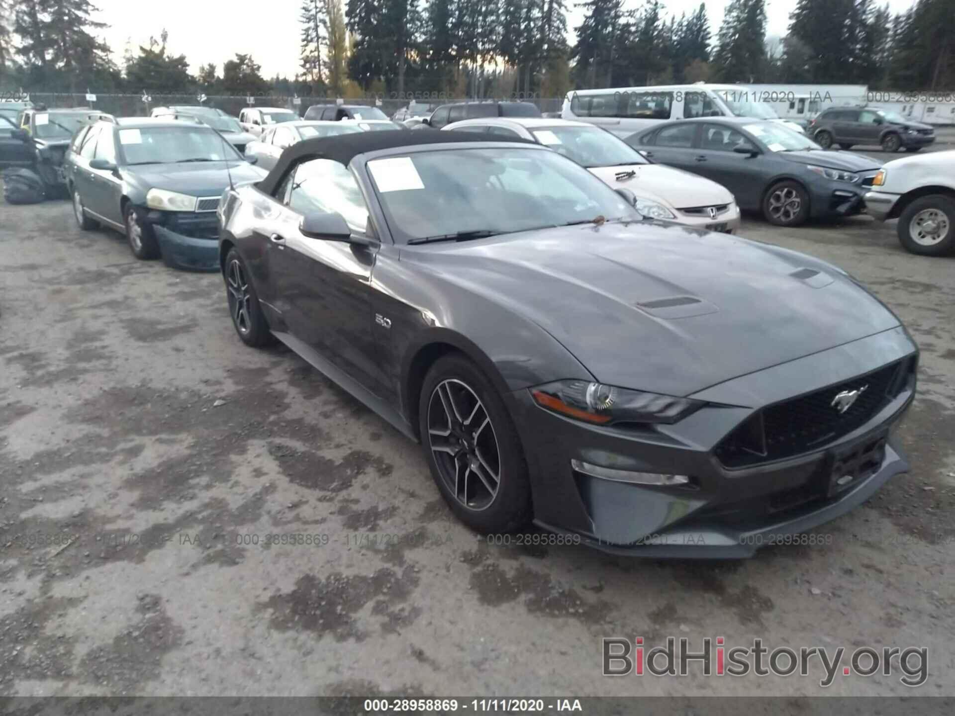 Photo 1FATP8FF6L5118540 - FORD MUSTANG 2020